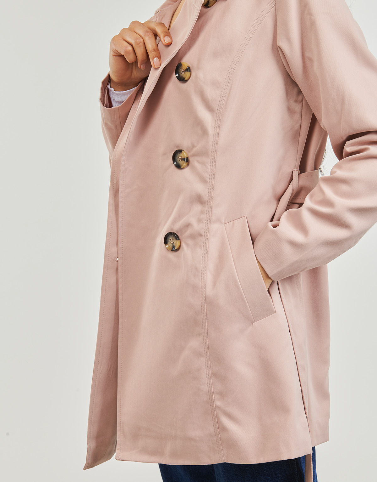 Manteau trench beige ONLVALERIE 