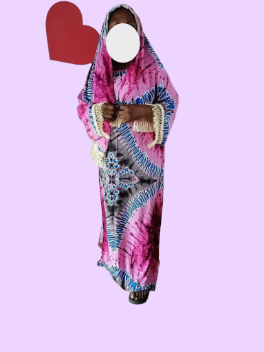 Robe longue africaine