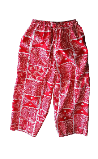 Pantalons amples imprimés