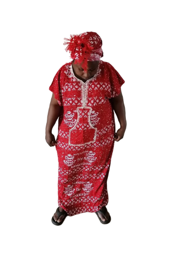 Robe traditionnelle bamiléké