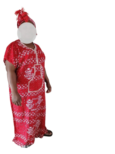 Robe traditionnelle bamiléké