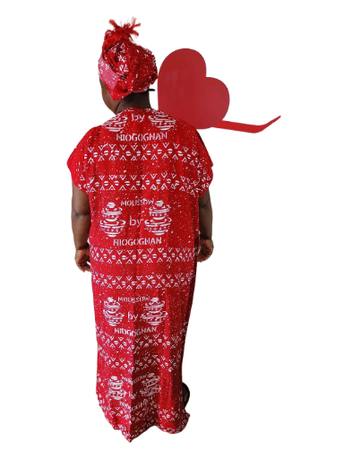 Robe traditionnelle bamiléké