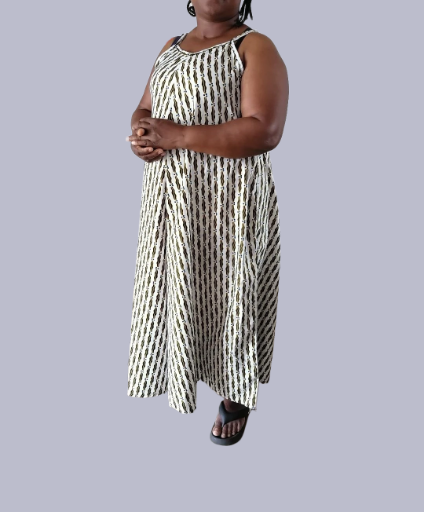 Robe longue africaine