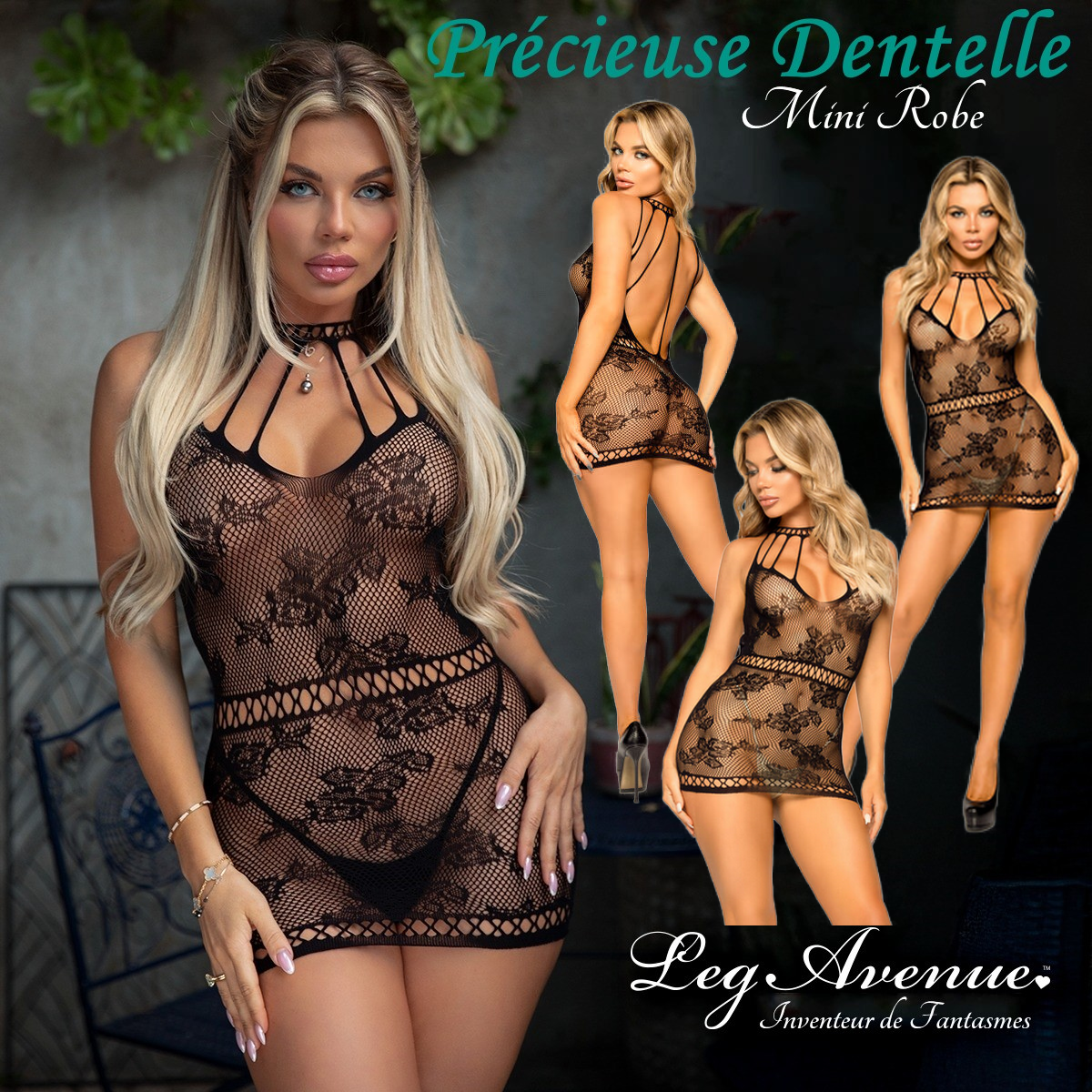 Mini Robe Dentelle