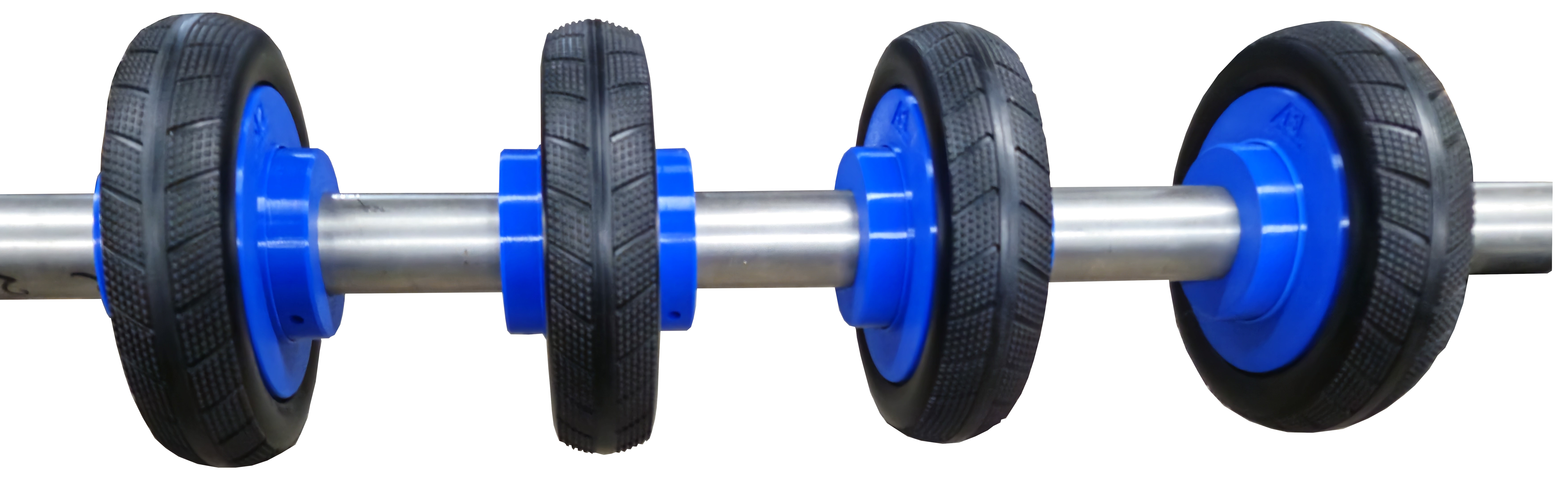 Roues pour retour bandes à tasseaux centre de tri / recyclage