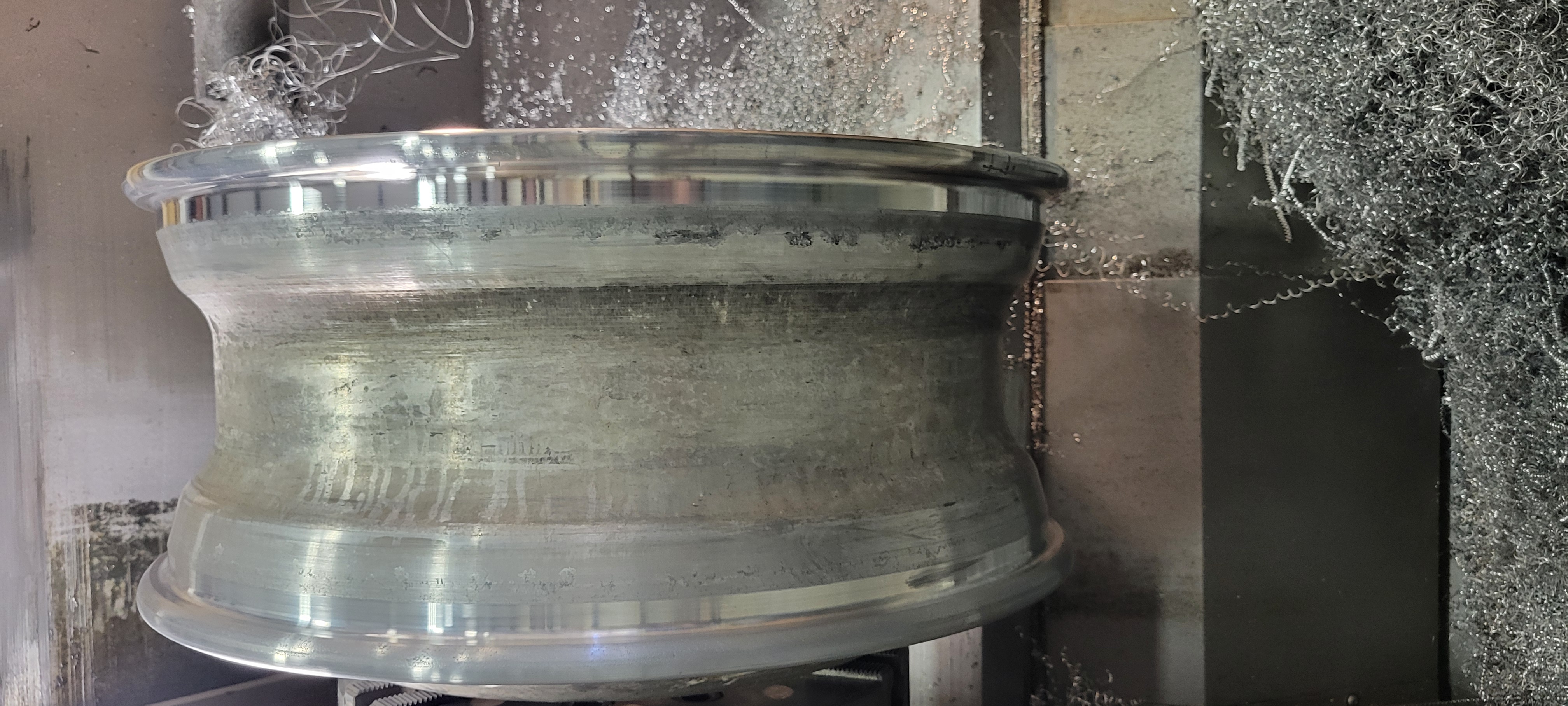 wheel milling from 22.5" to 22" / 24.5" to 24"