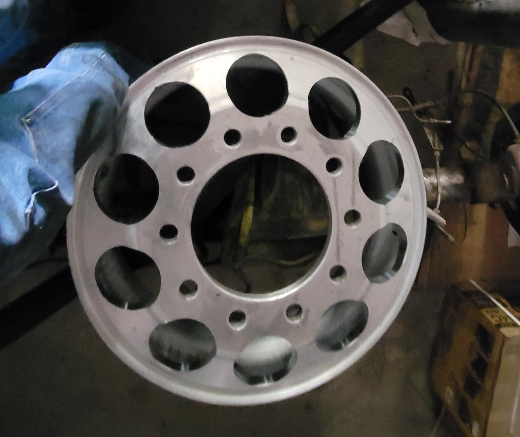 22 custom cut semi wheels 