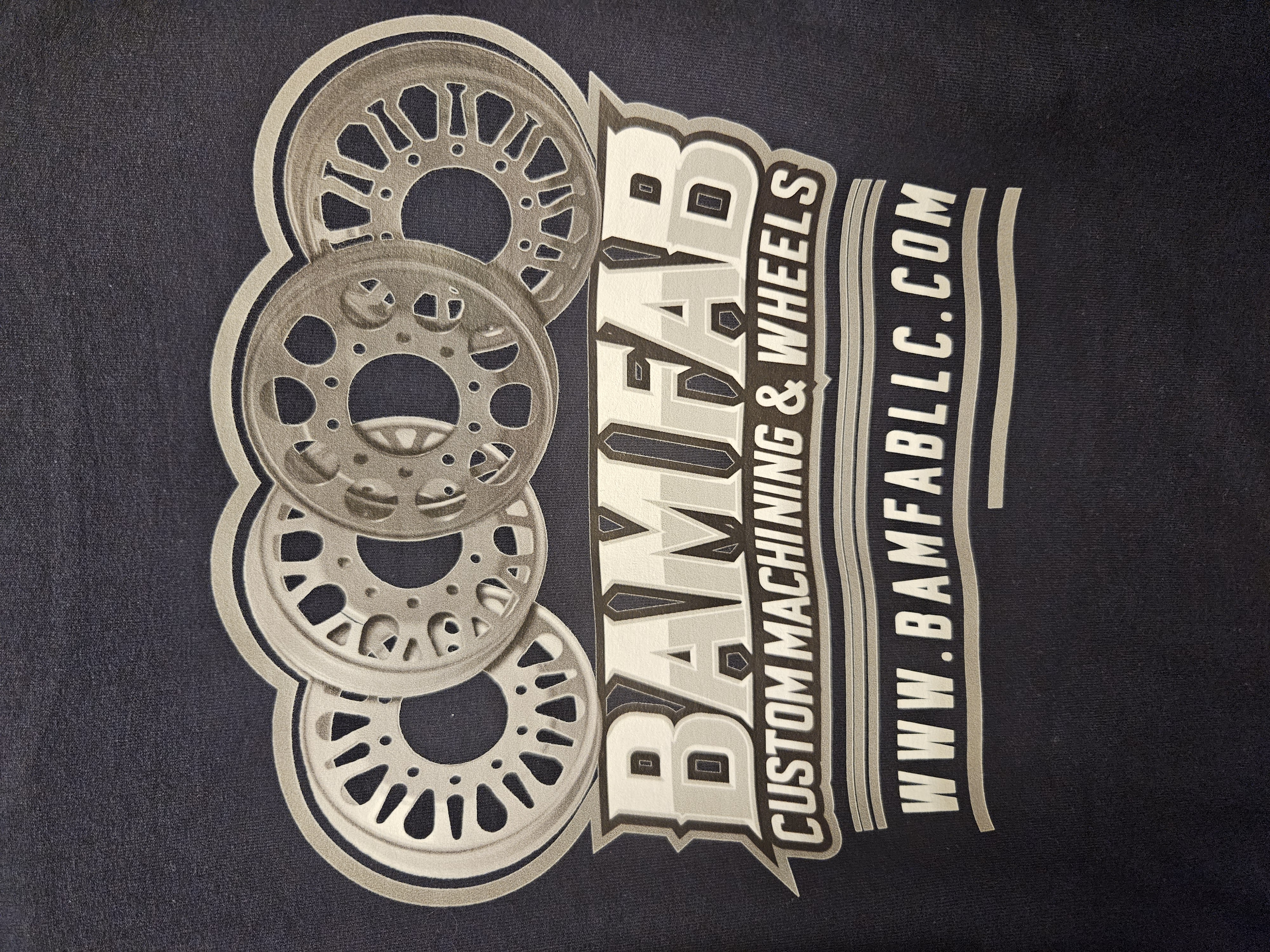 BAMFAB Custom Machining & Wheels Hooded Sweatshirt