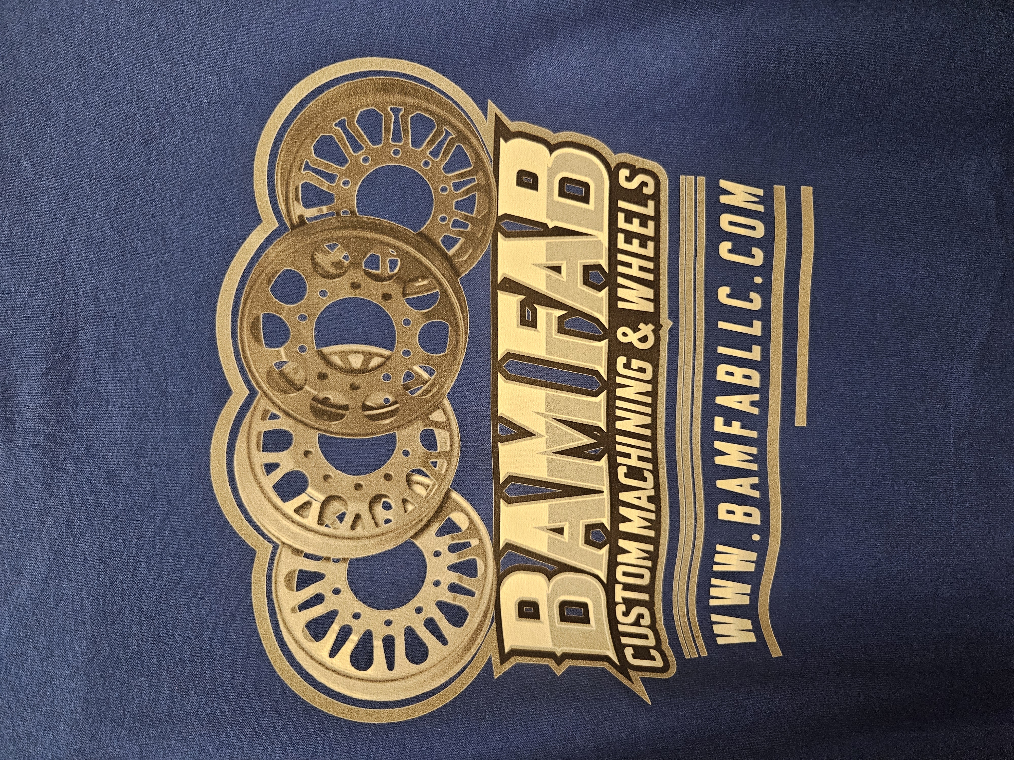 BAMFAB Custom Machining & Wheels Hooded Sweatshirt