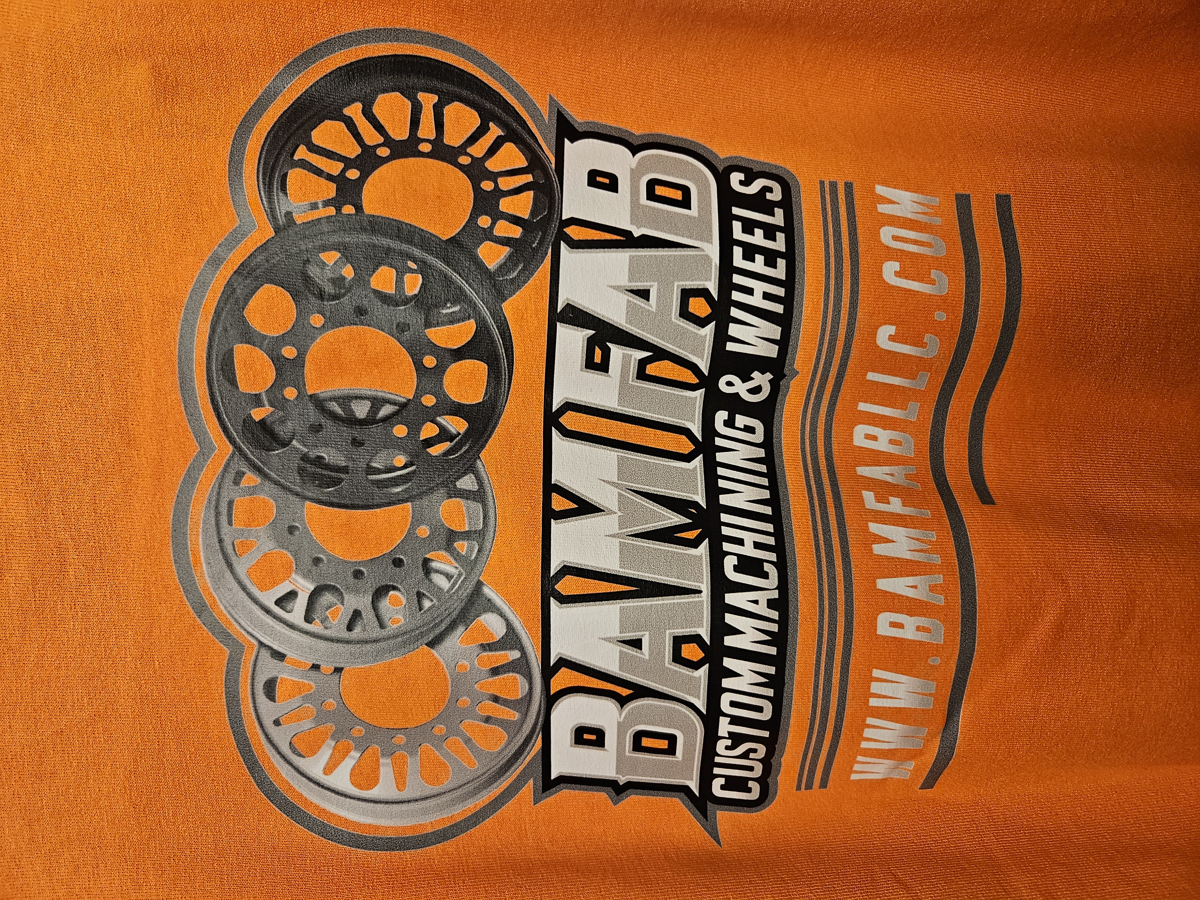 BAMFAB Custom Machining & Wheels Carhartt T-shirt