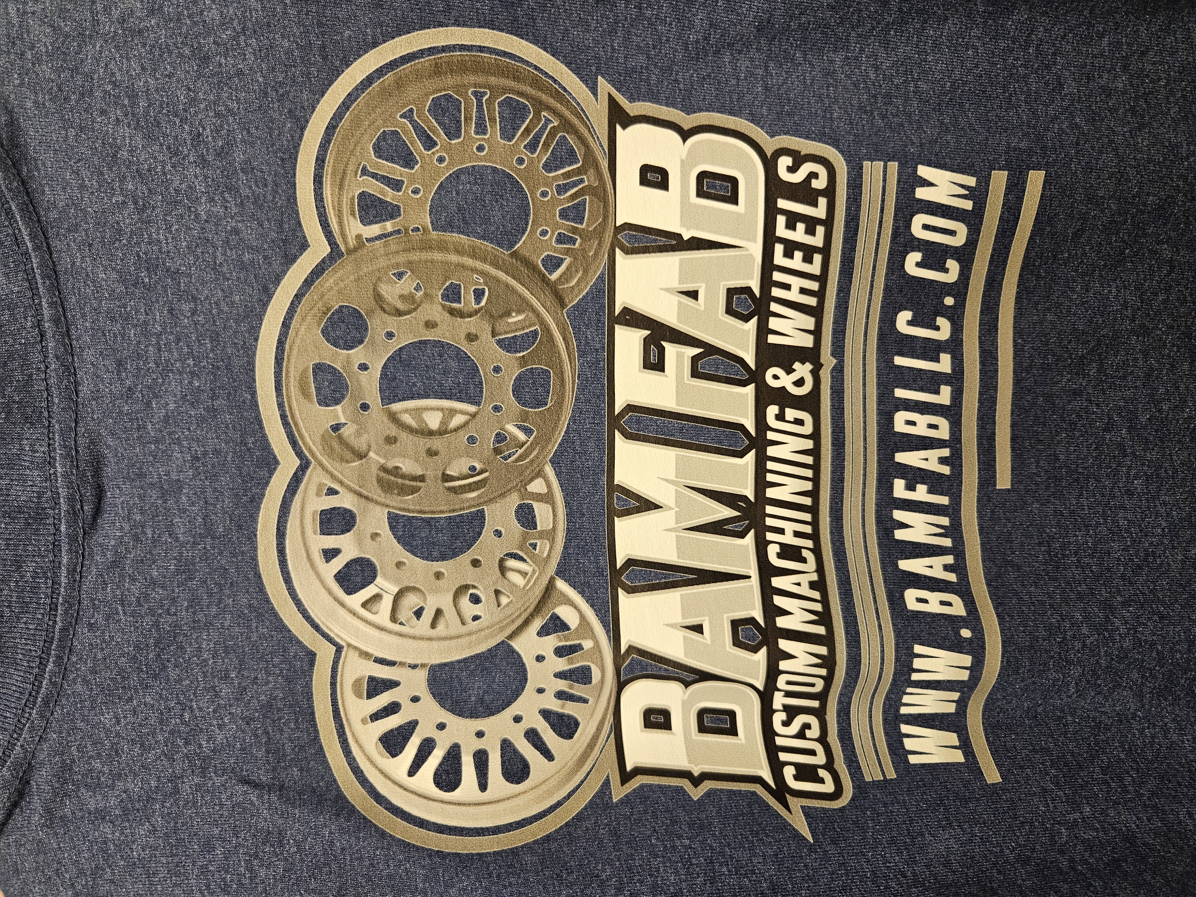 BAMFAB Custom Machining & Wheels Carhartt T-shirt