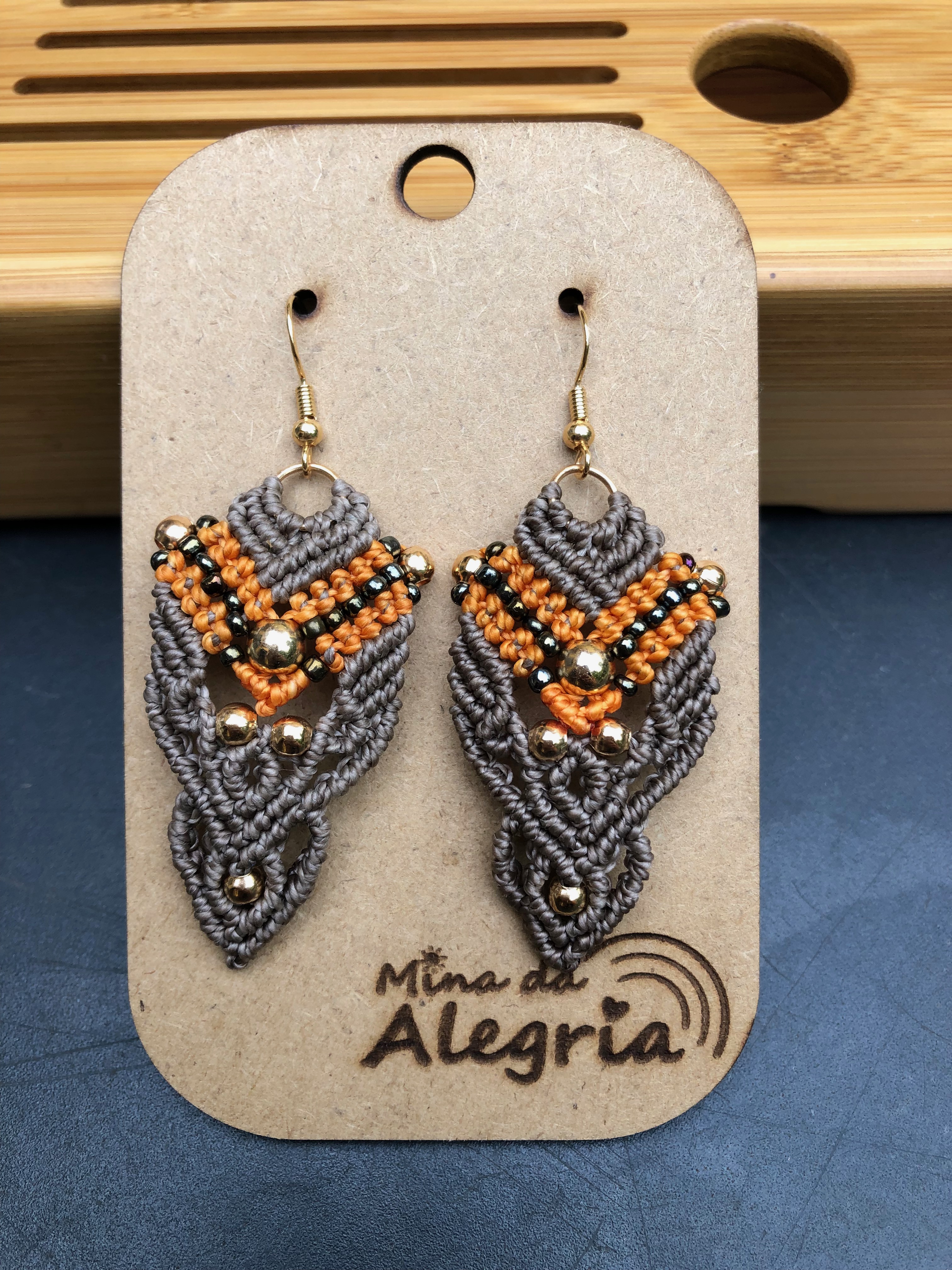 Handmade Macramé Earrings
