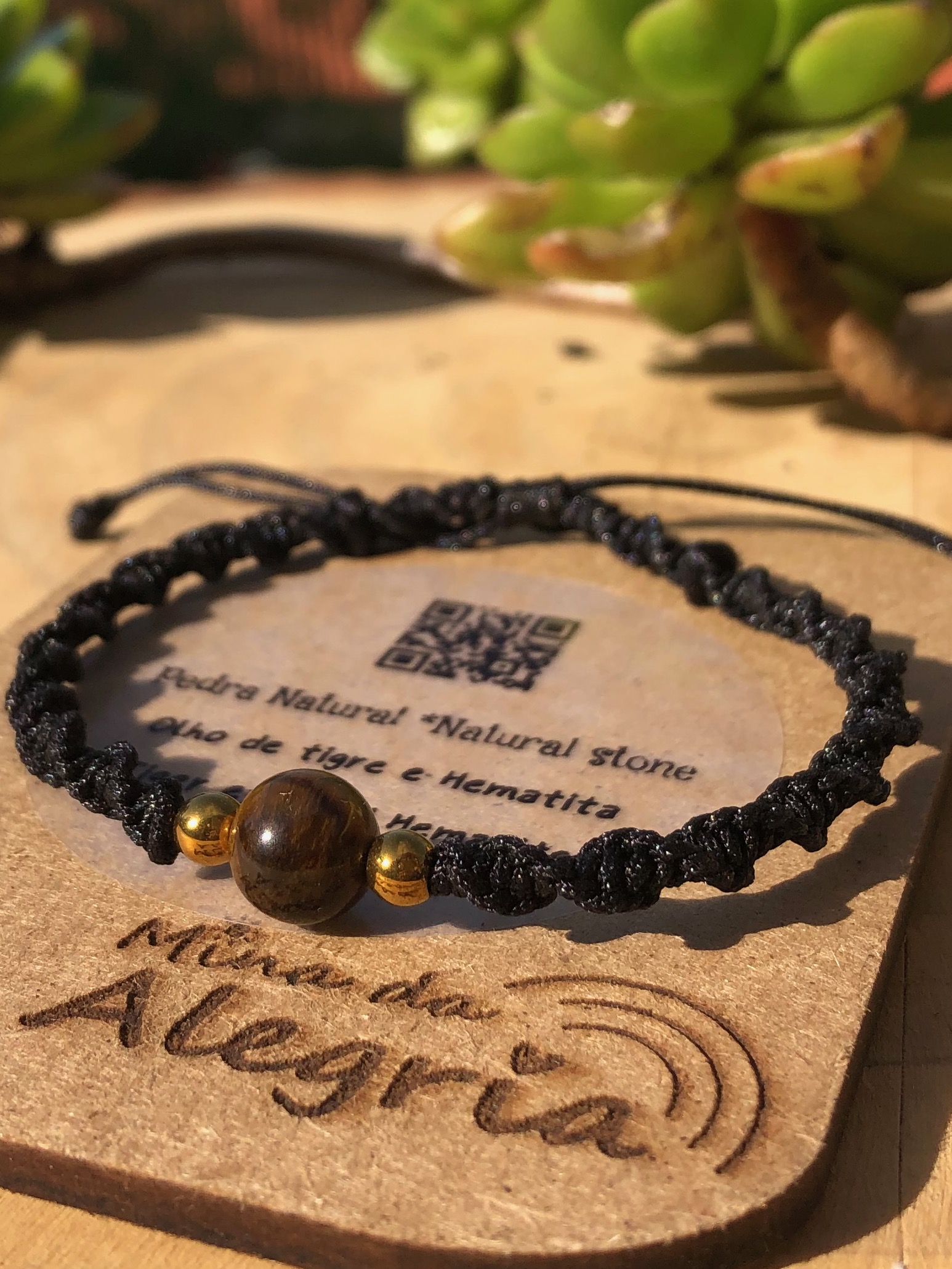Black Tiger's eye Bracelet