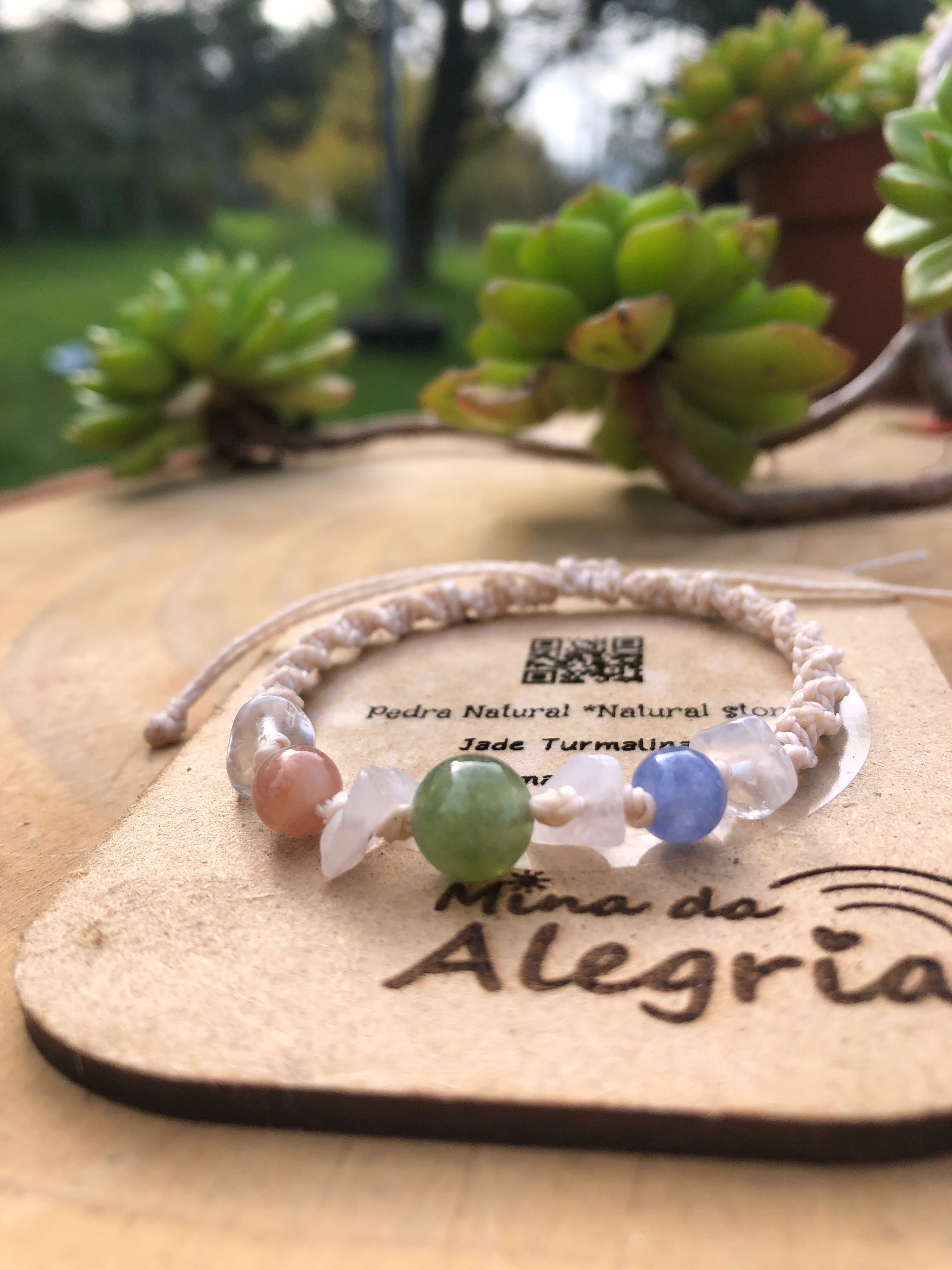 Natural Tourmaline Bracelet