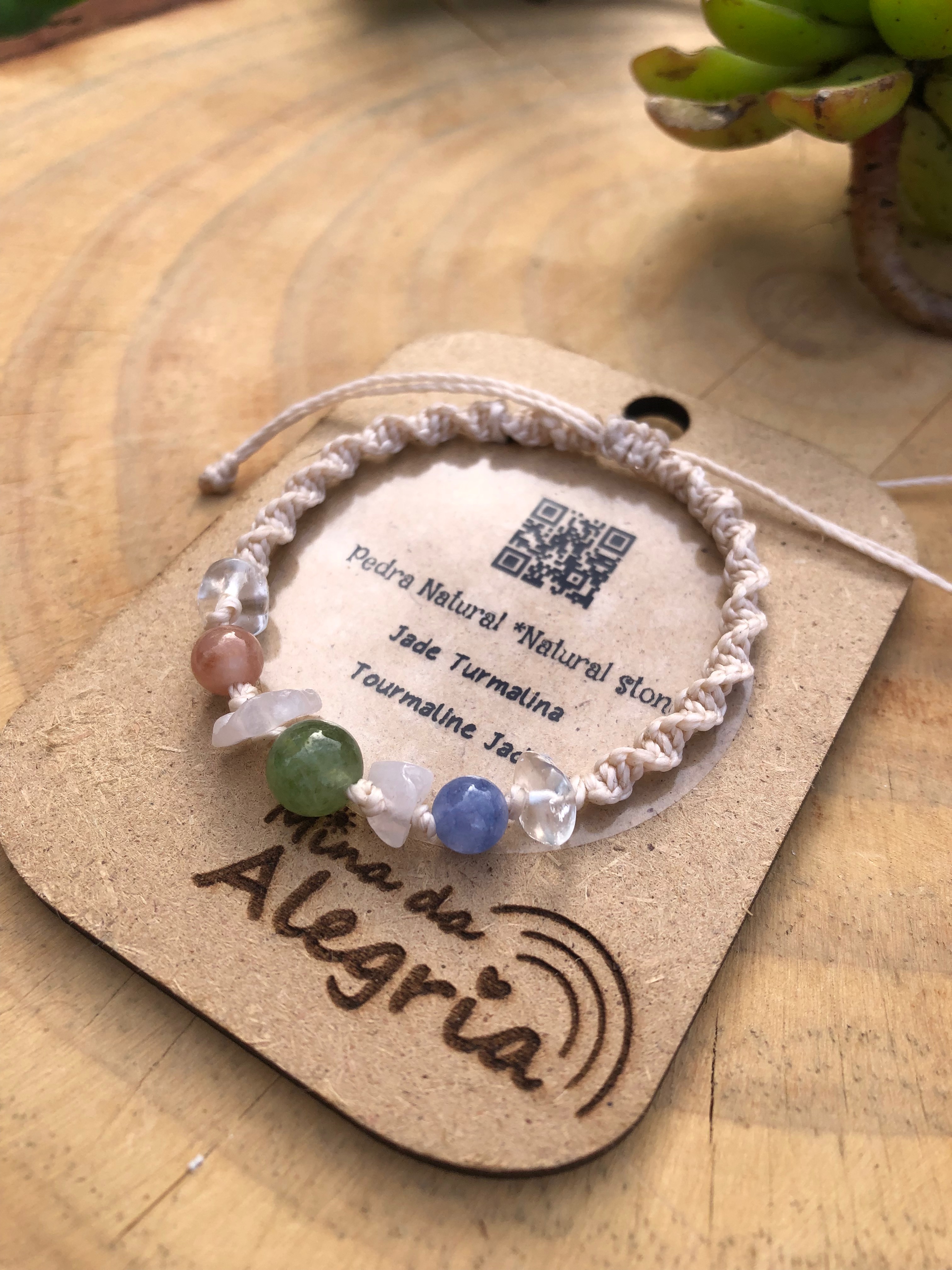 Natural Tourmaline Bracelet
