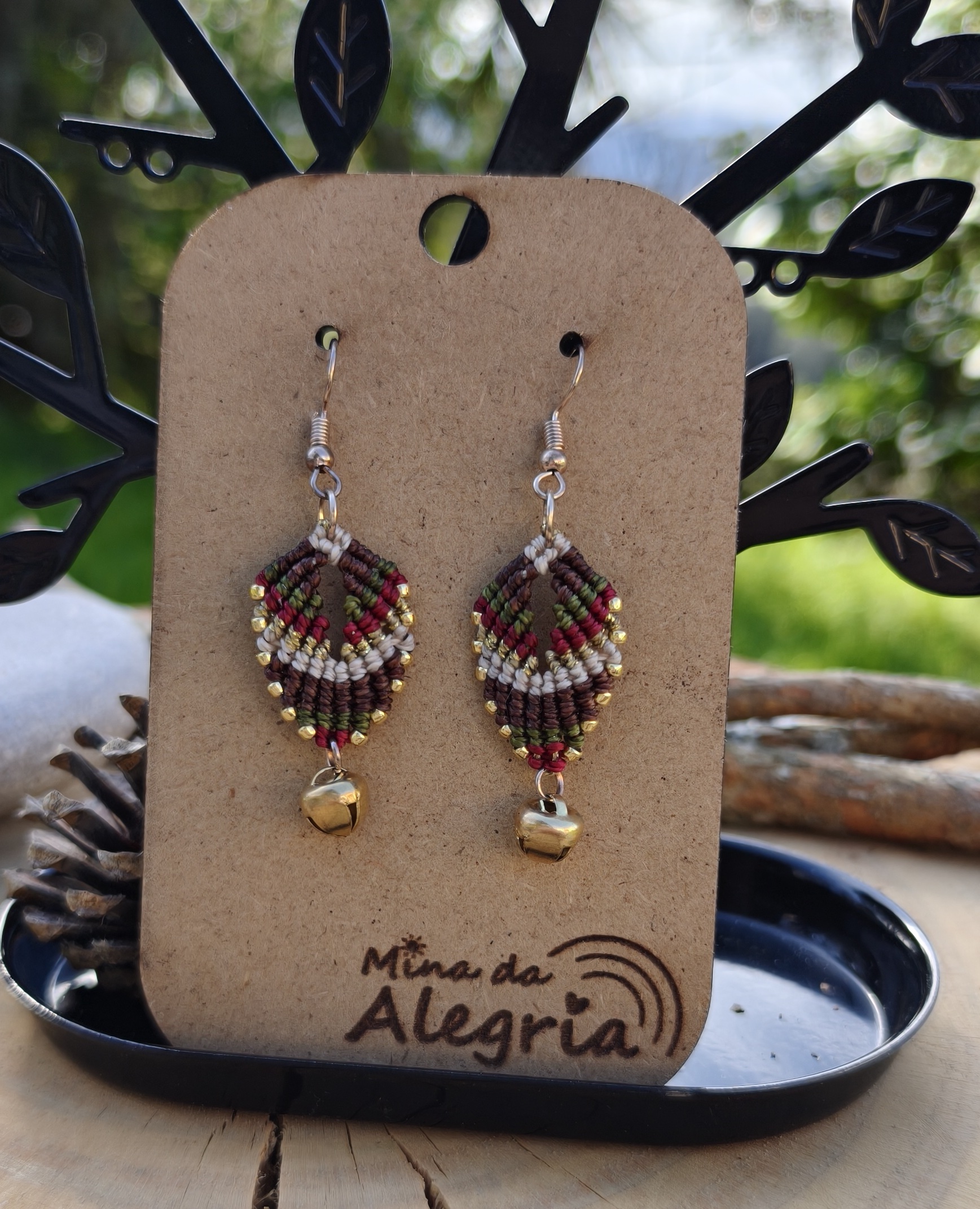Gentle Bell Chime earrings 