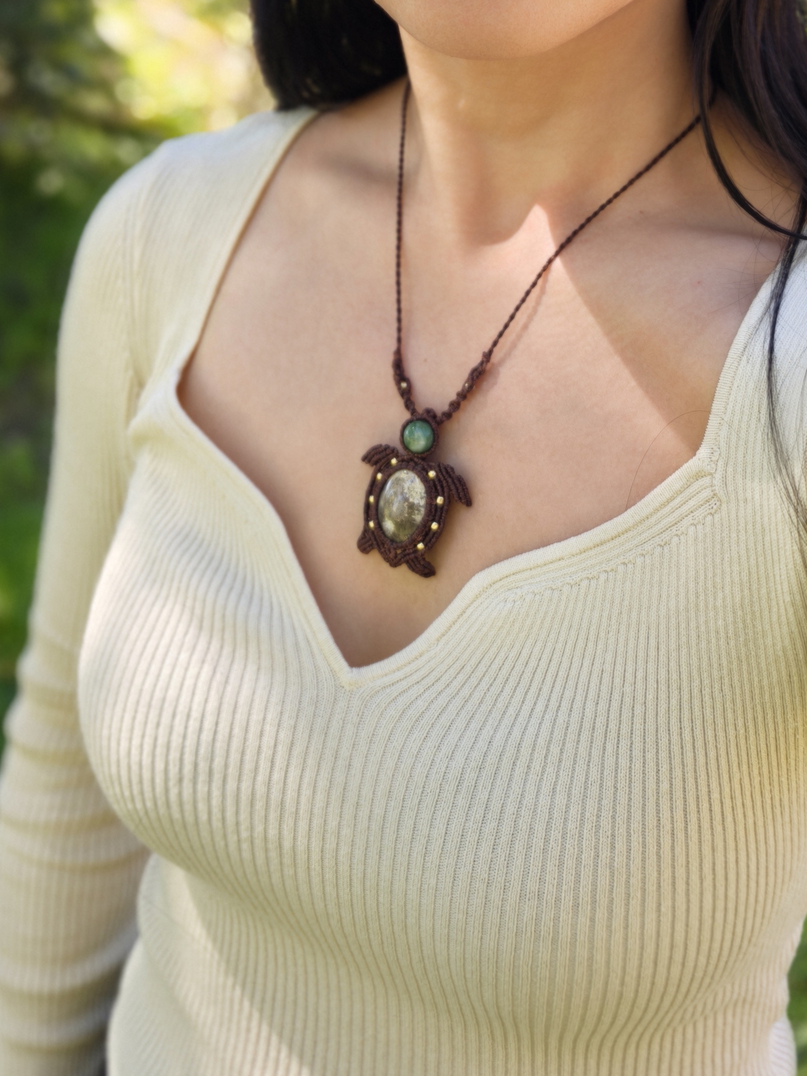Sea Turtle Pendant Necklace 