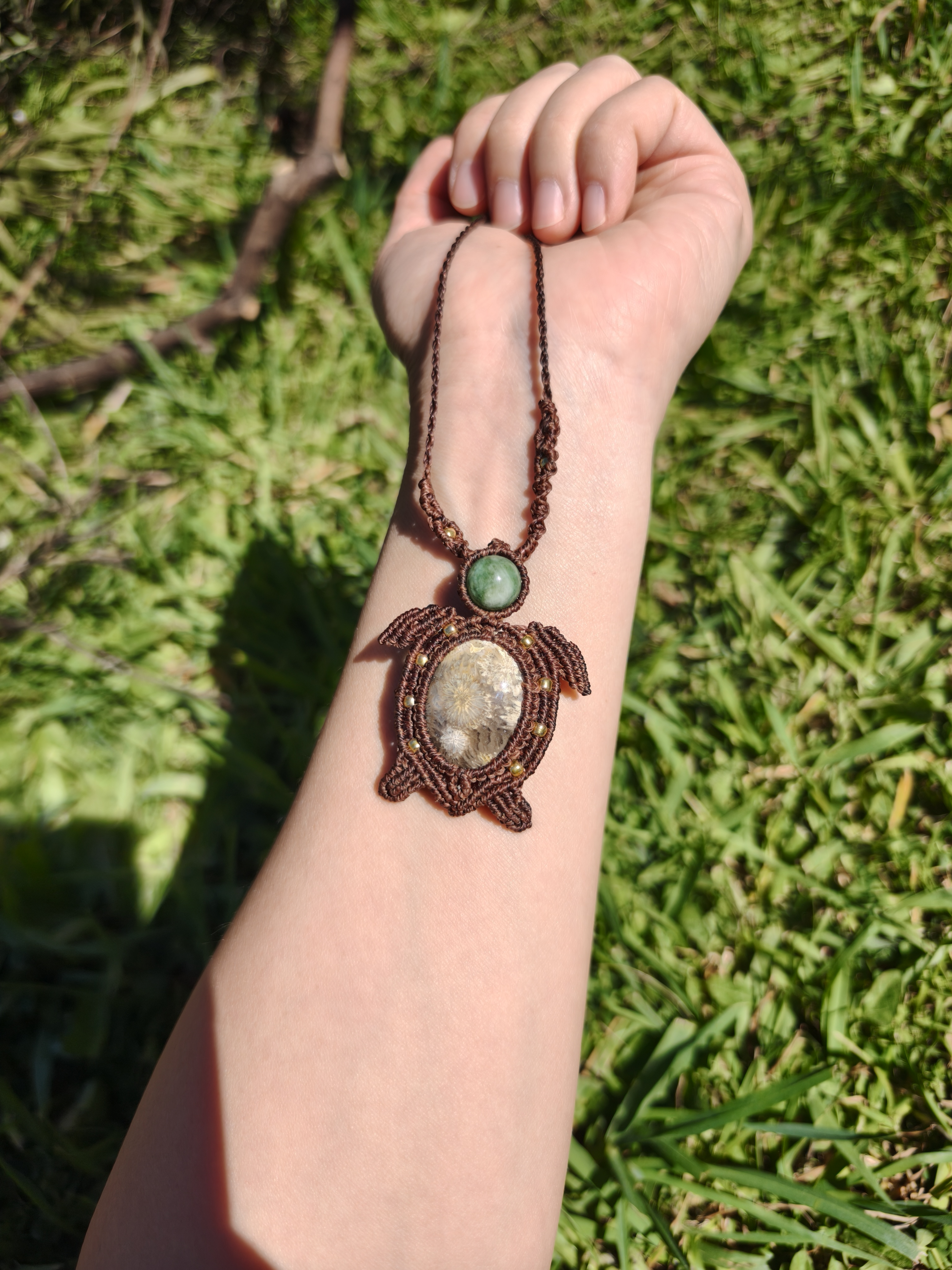 Sea Turtle Pendant Necklace 