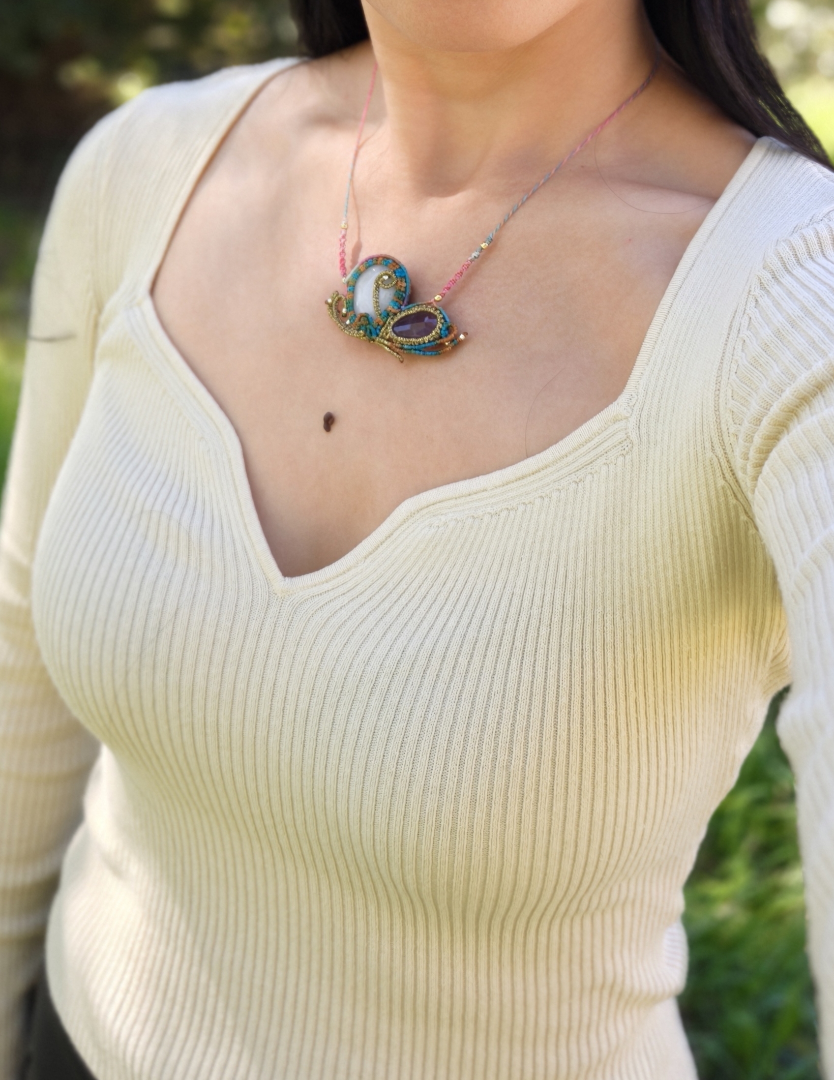 Butterfly Pendant Necklace