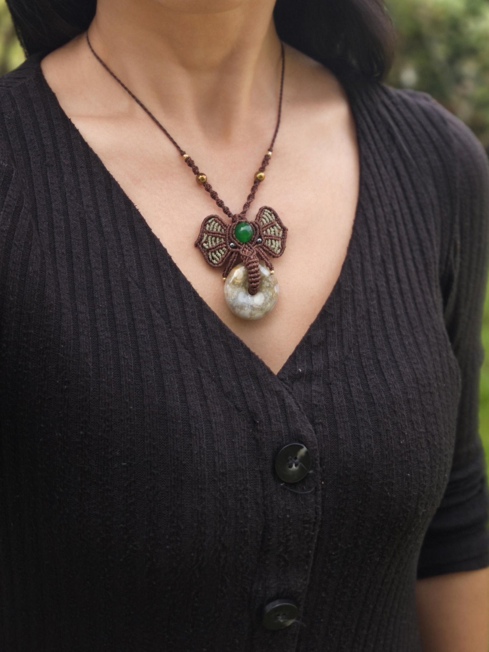 Elephant Pendant Necklace