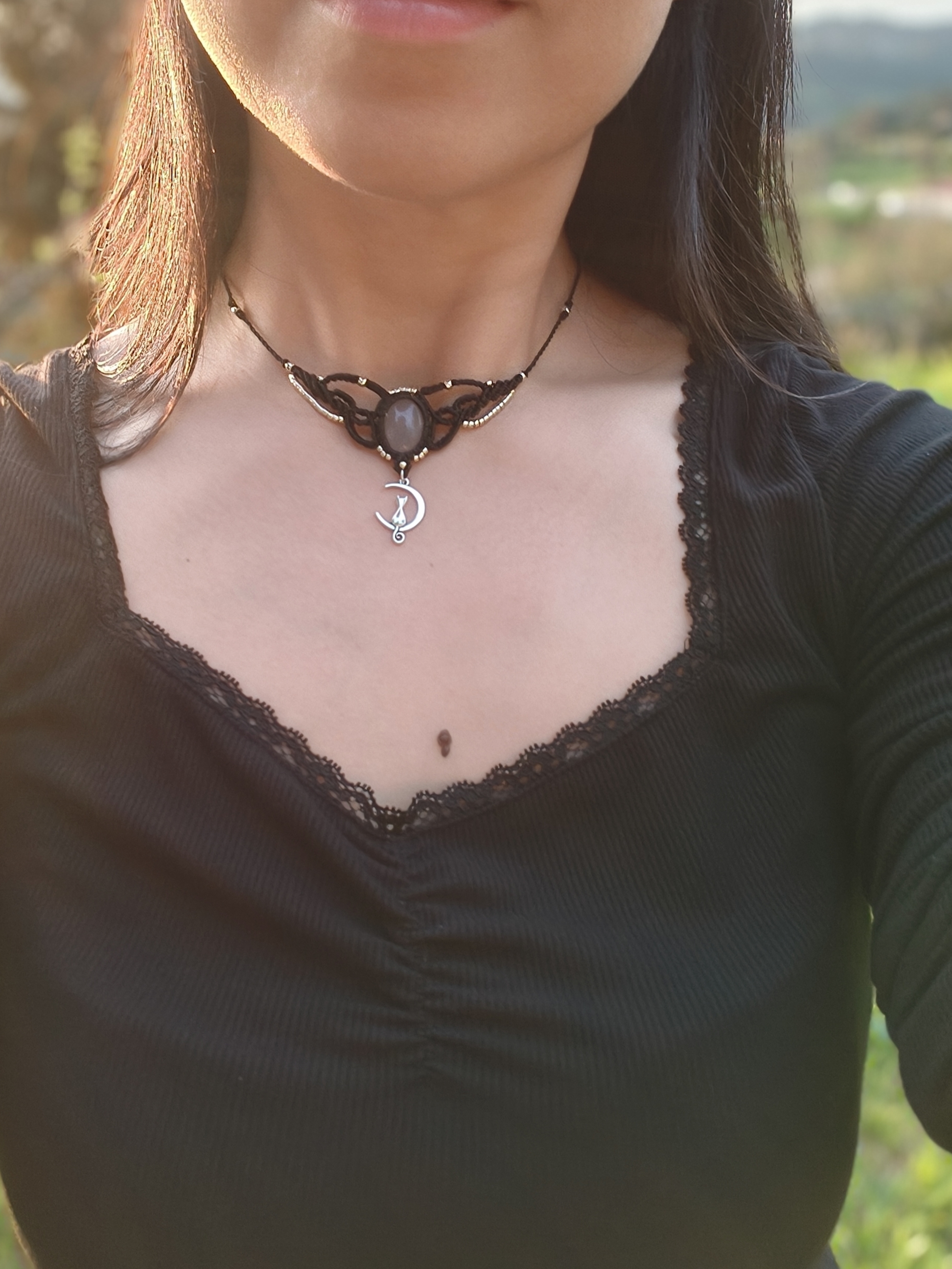 Cat Charm Necklace