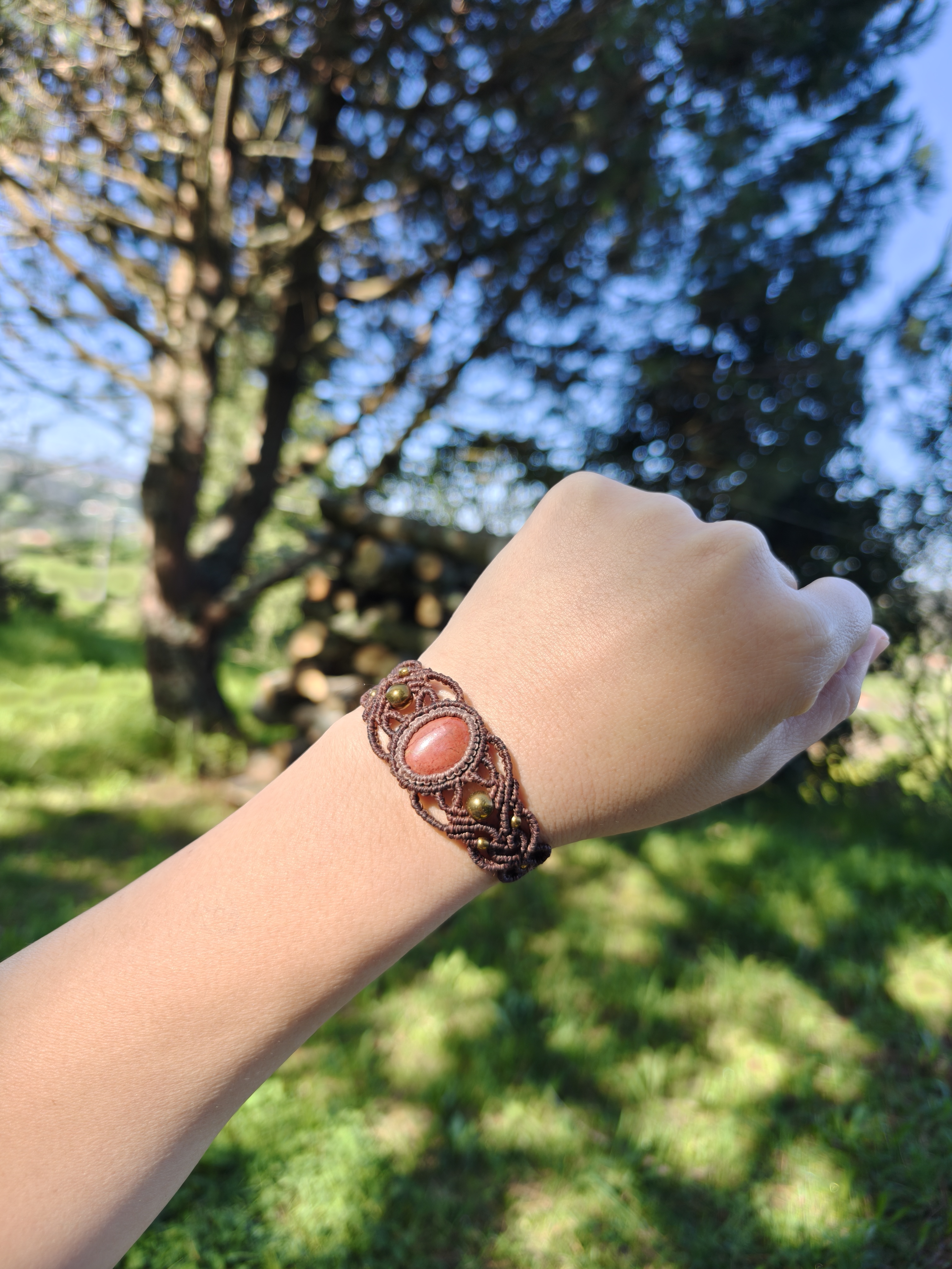 Bracelet with Mookite