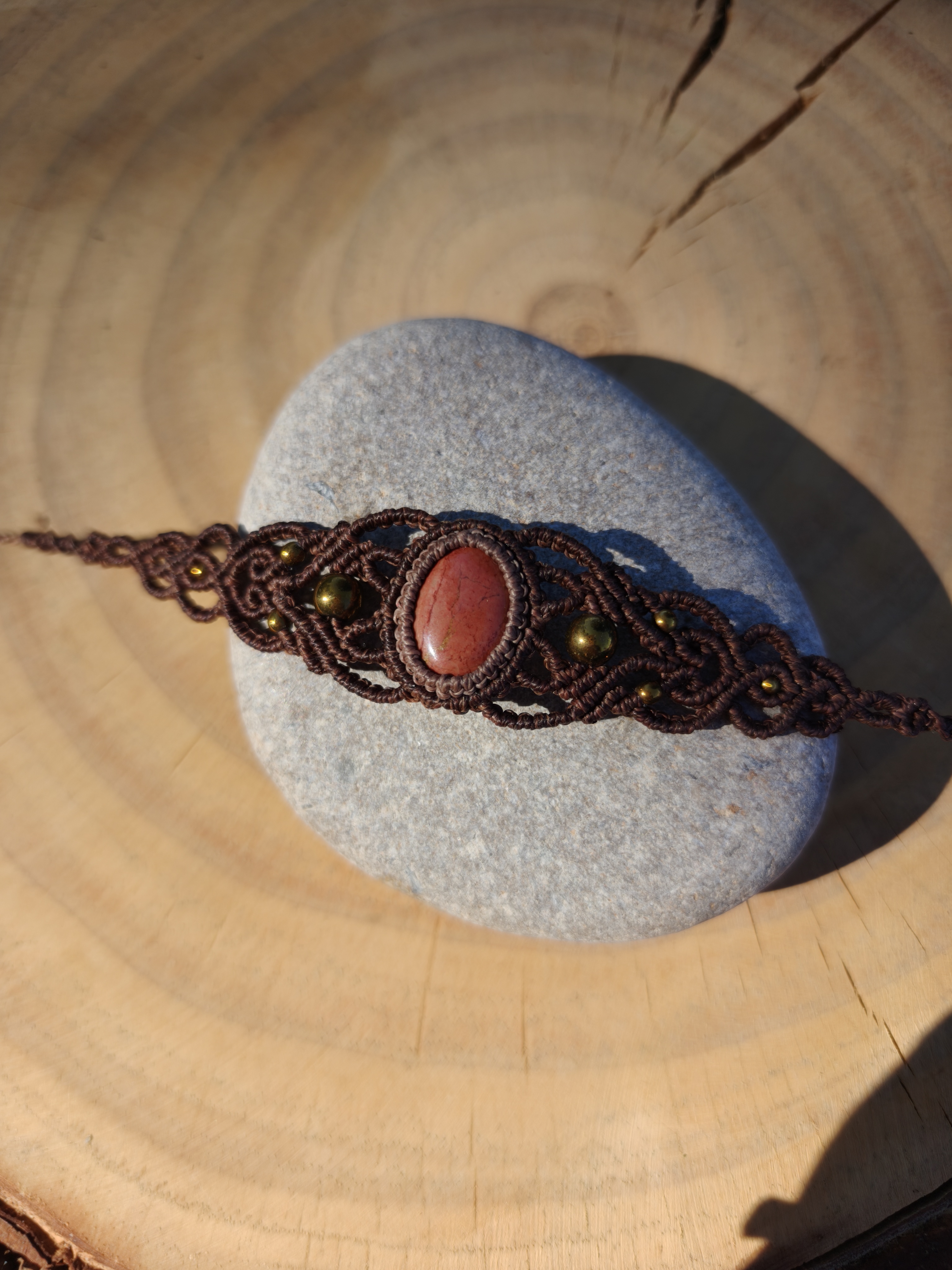 Bracelet with Mookite
