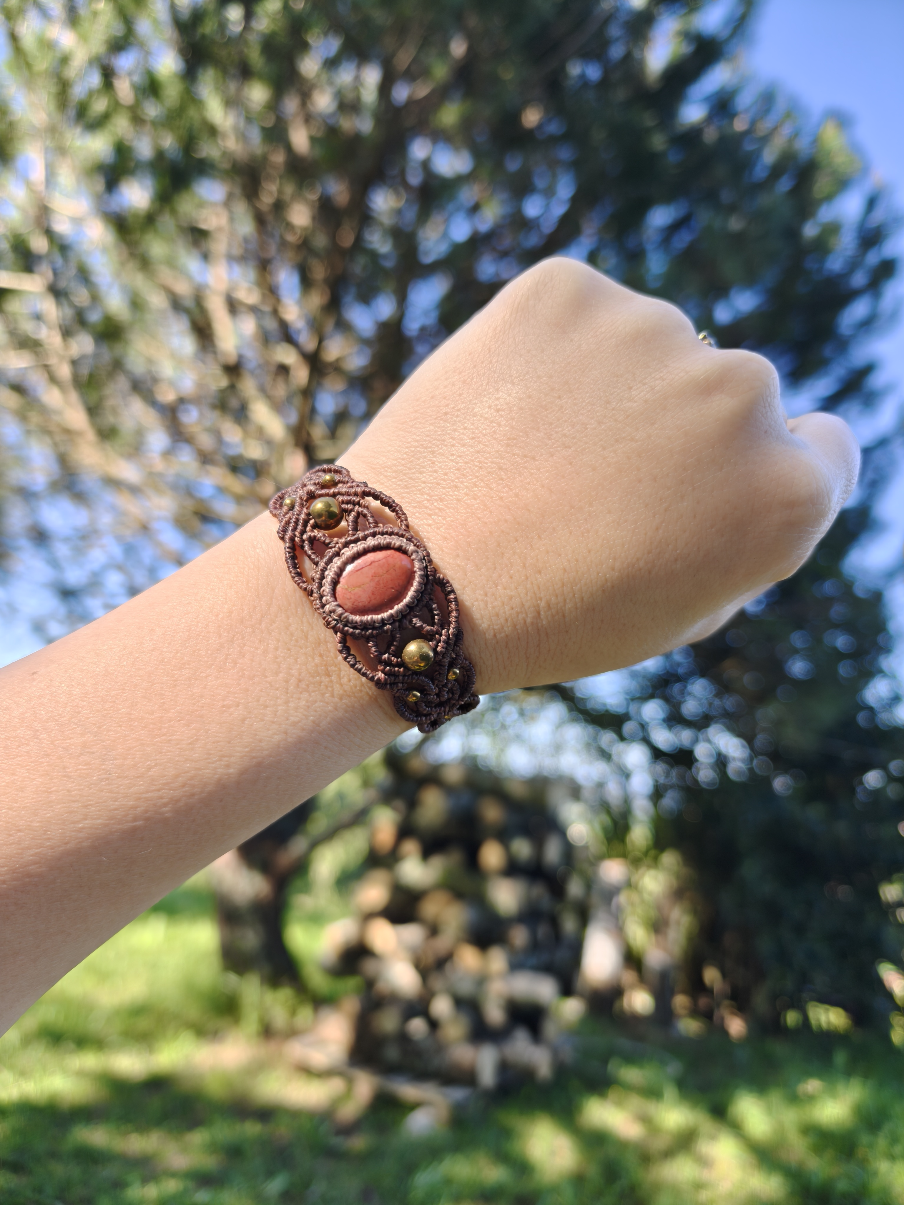 Bracelet with Mookite
