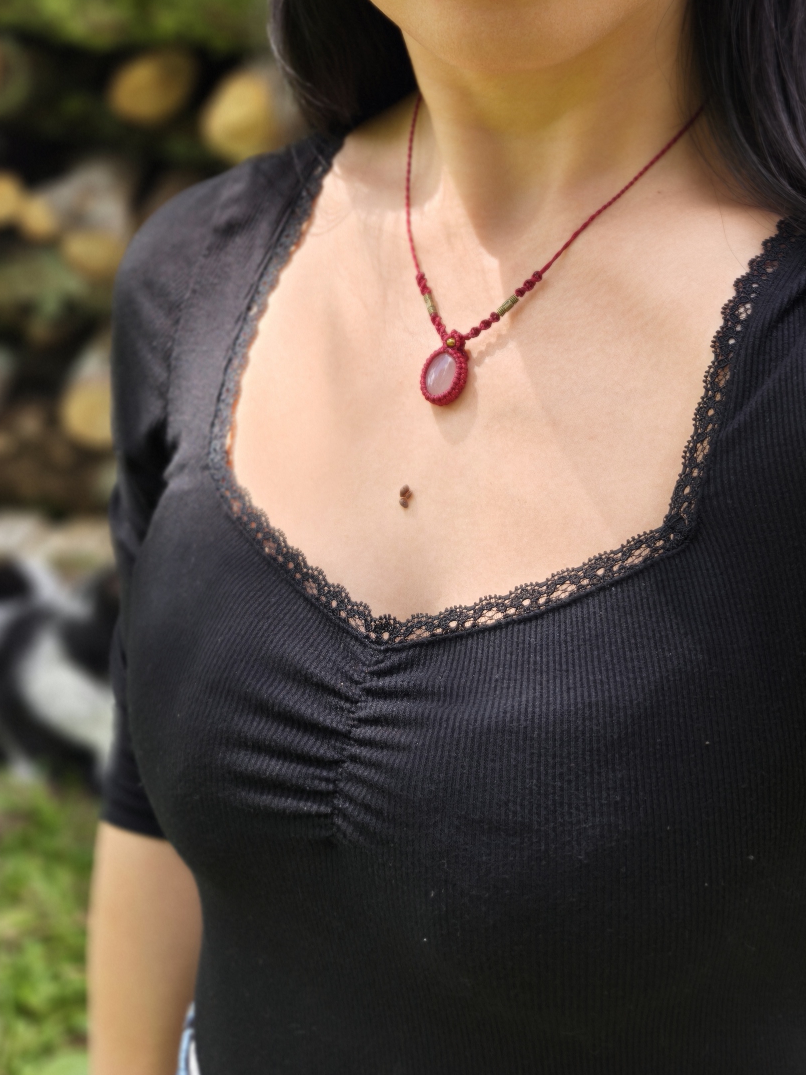 Cabochon Necklace