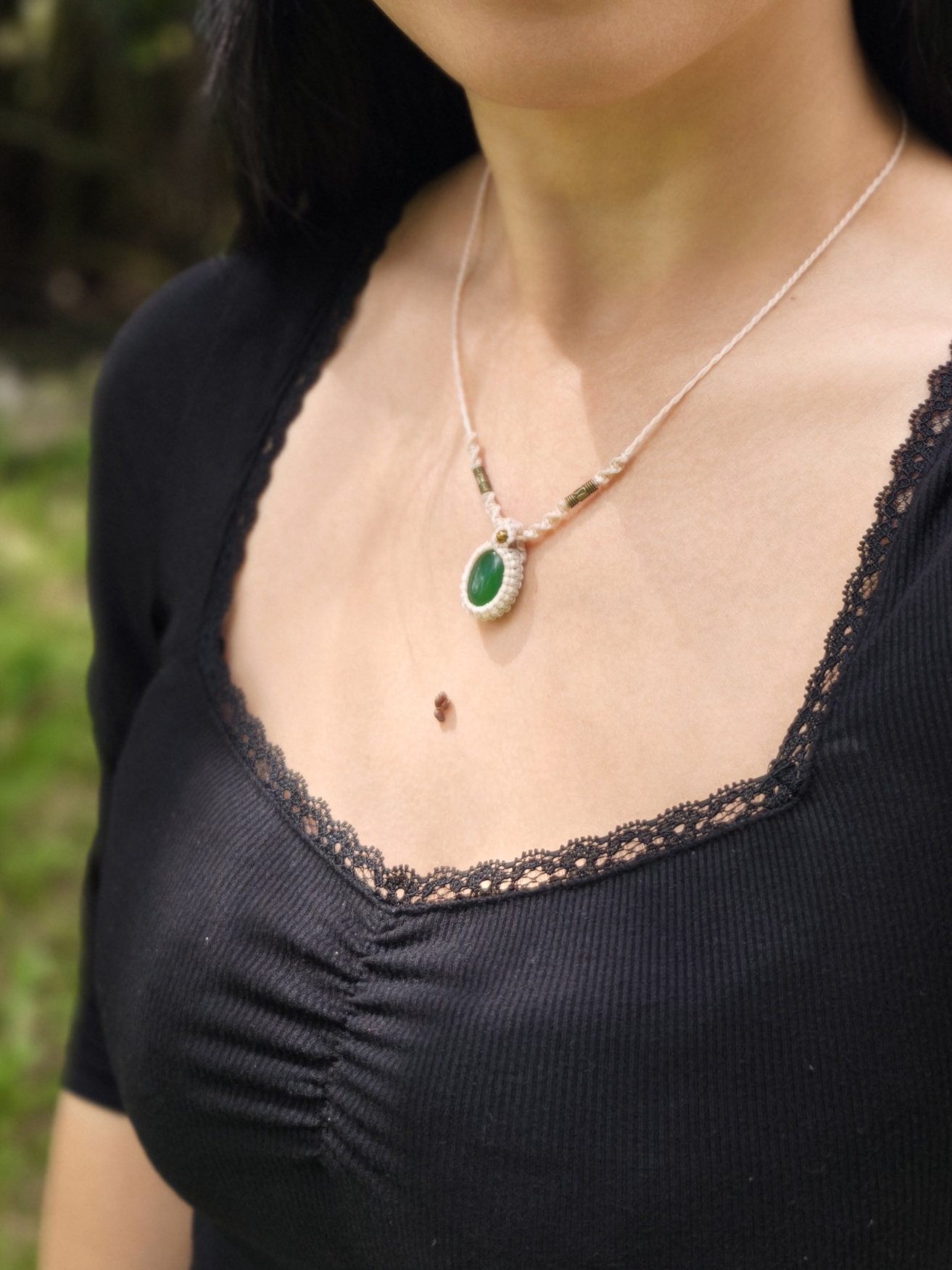 Cabochon Necklace