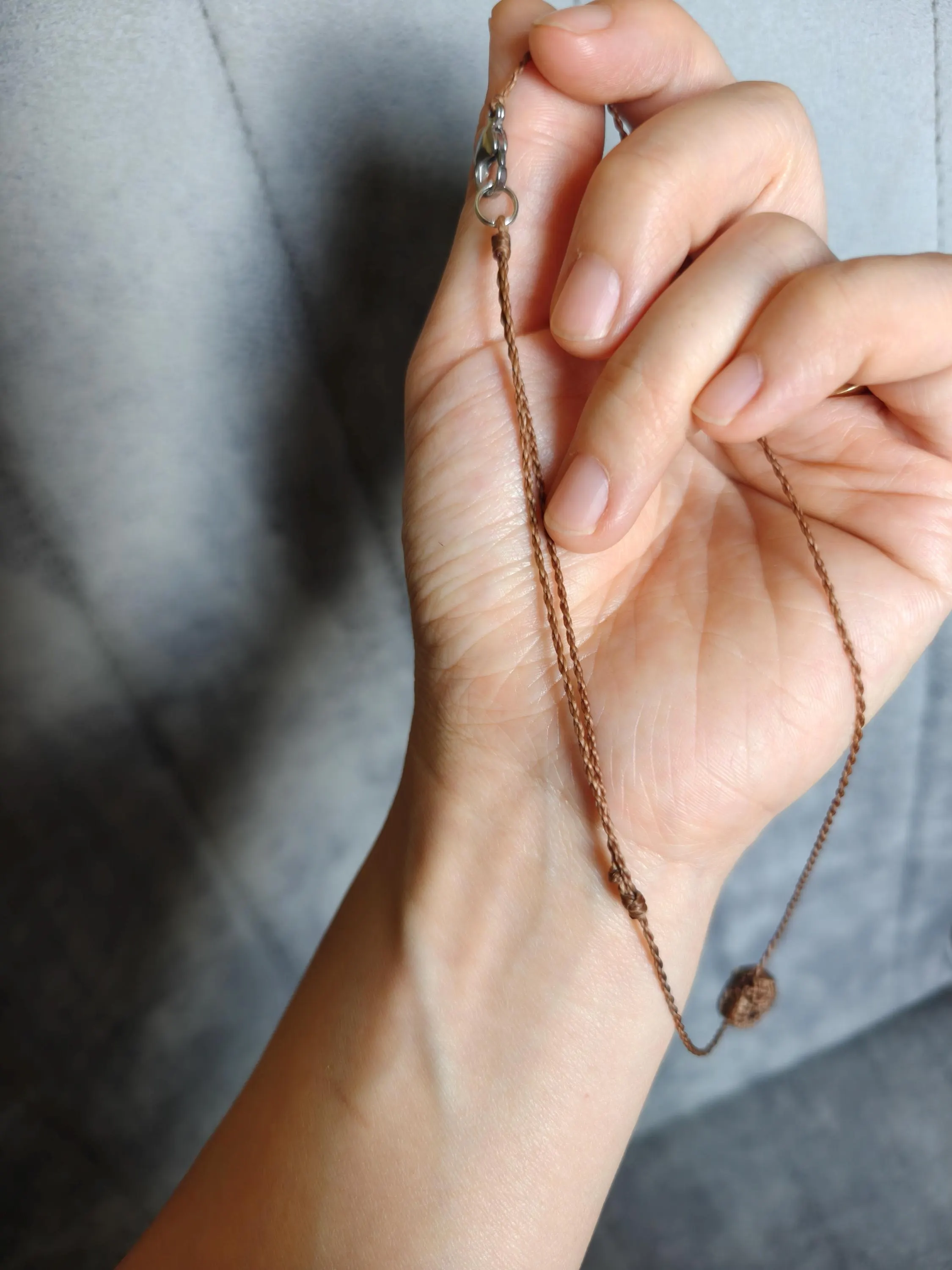 Elegant Labradorite necklace 2