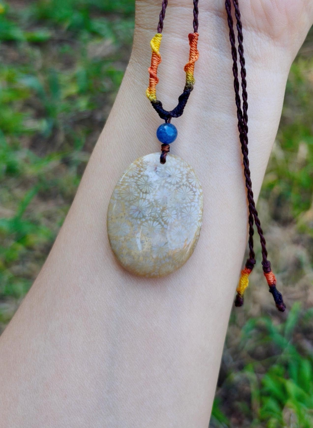 Fossil Coral Necklace