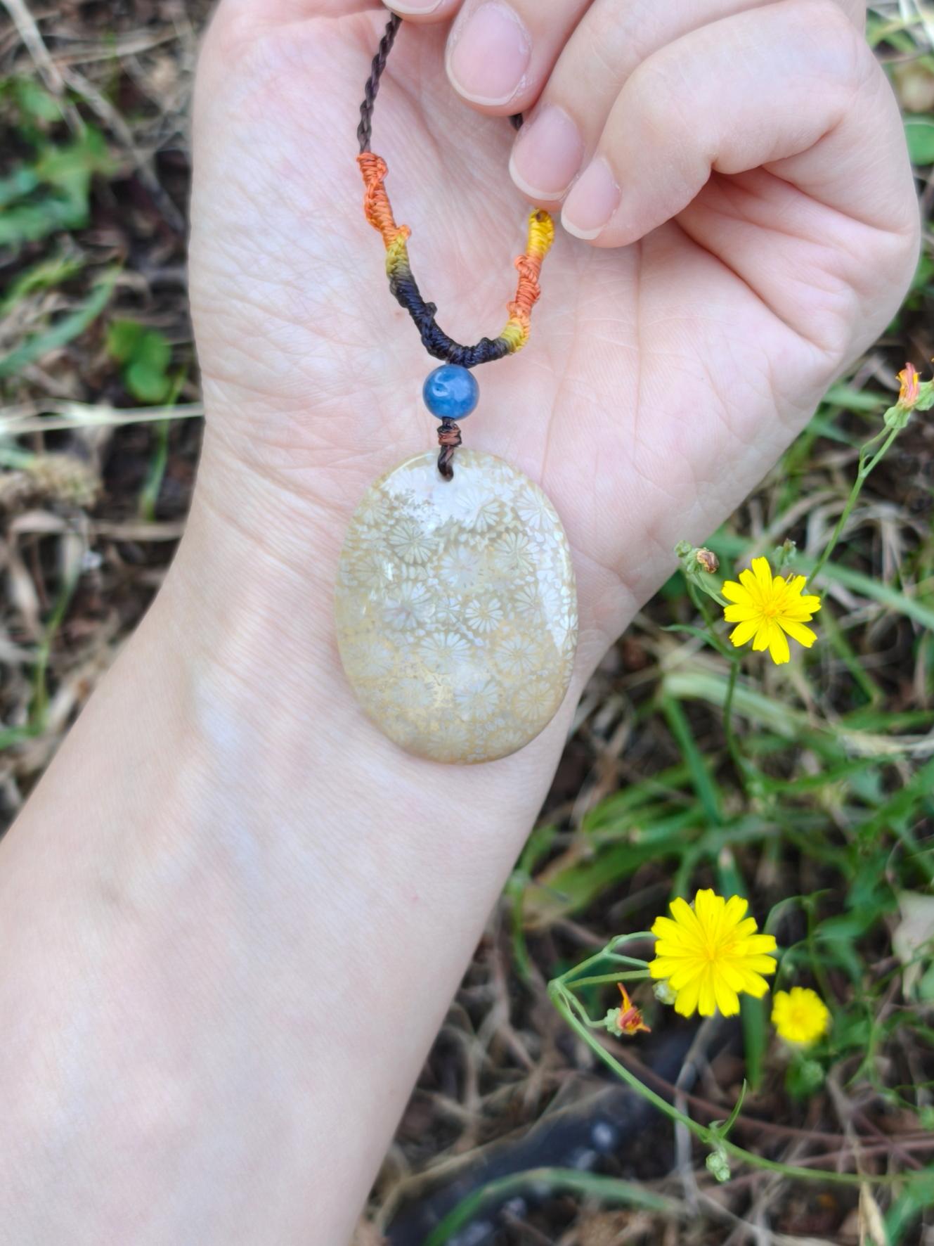 Fossil Coral Necklace