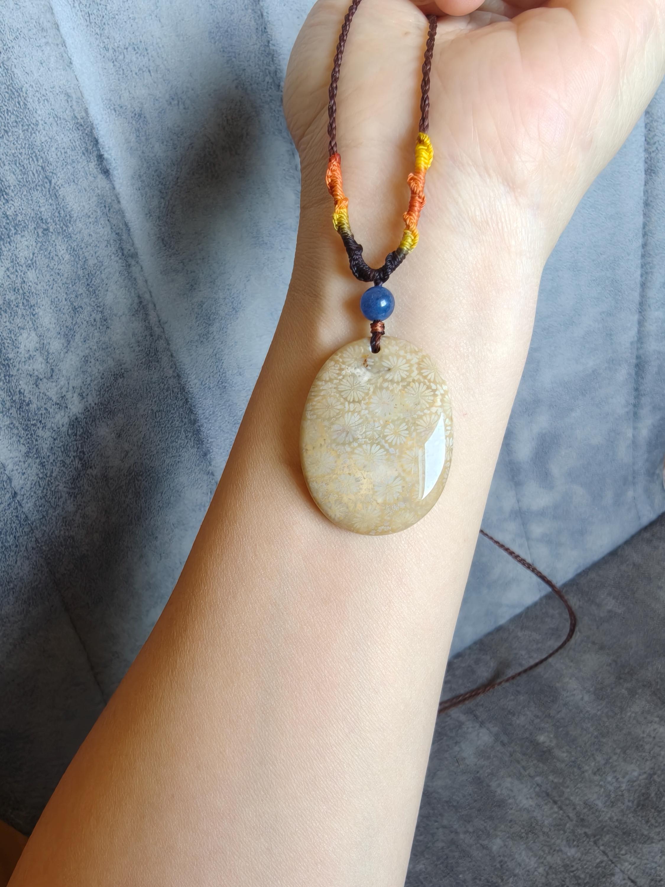 Fossil Coral Necklace