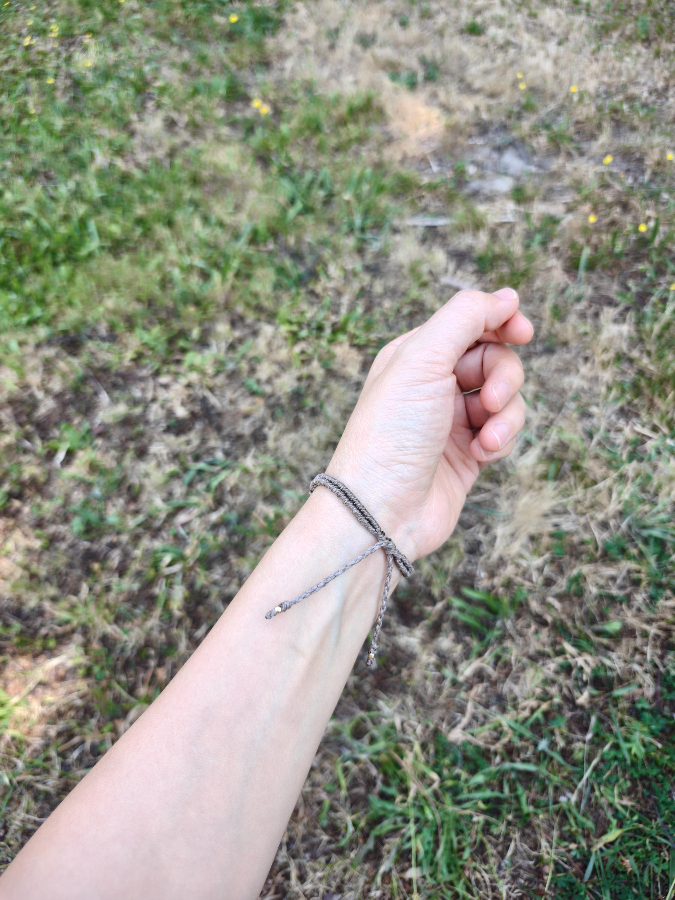Labradorite Macrame Bracelet