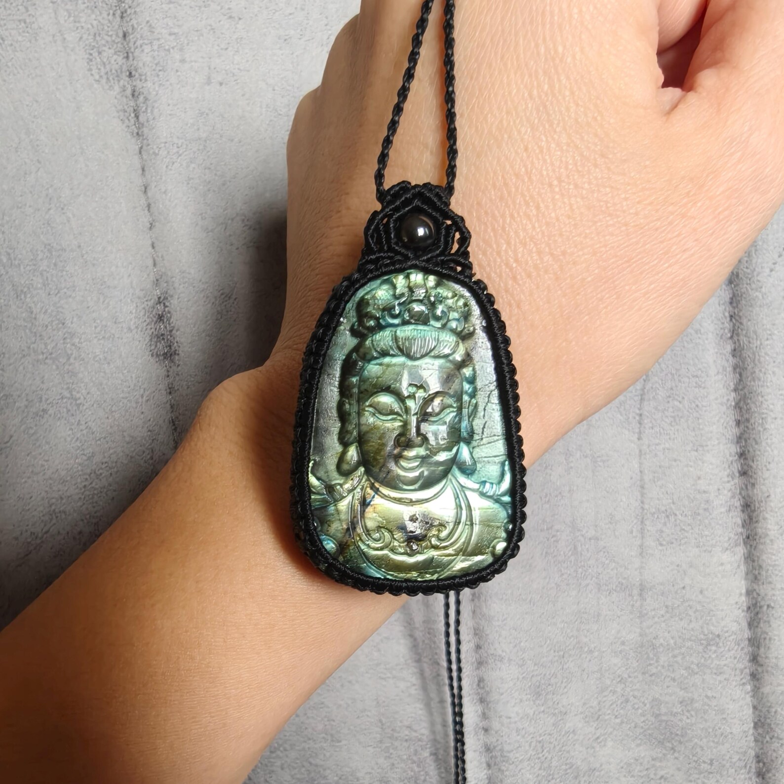 Buddha pendant necklace