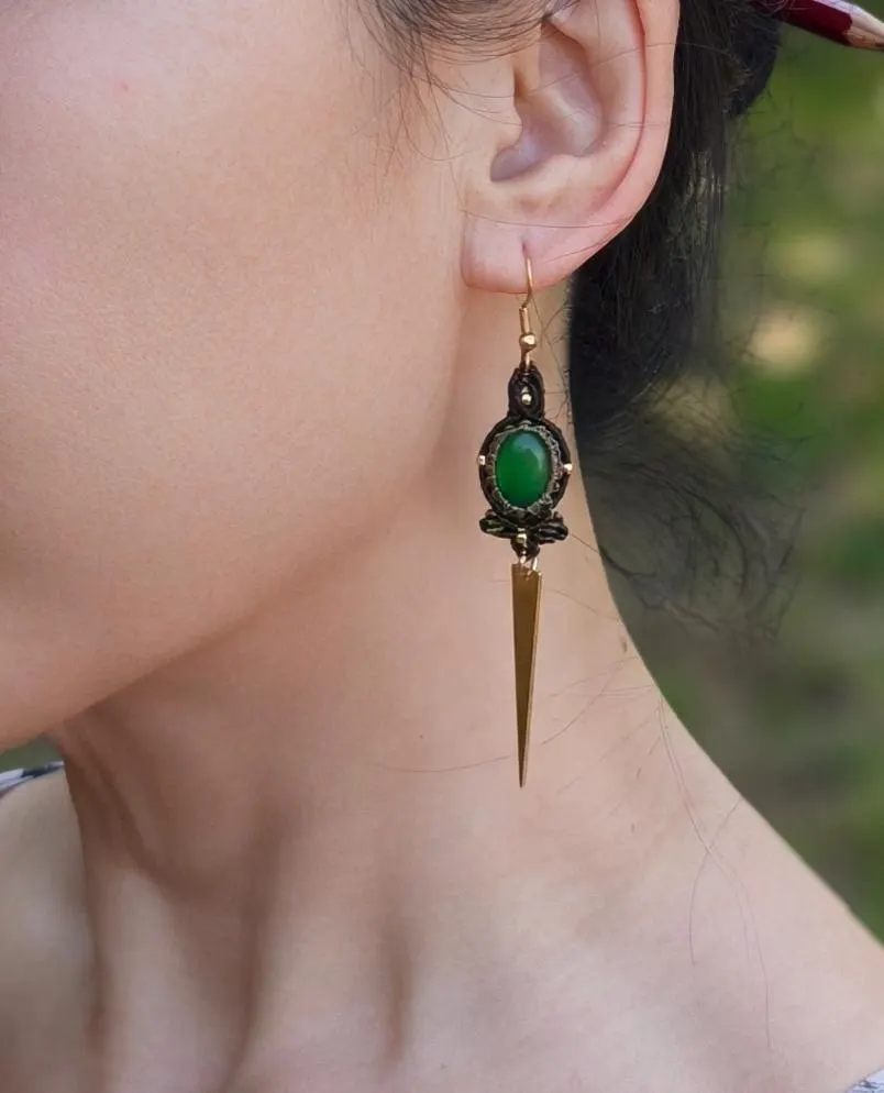 Agate Earings  - More colors 