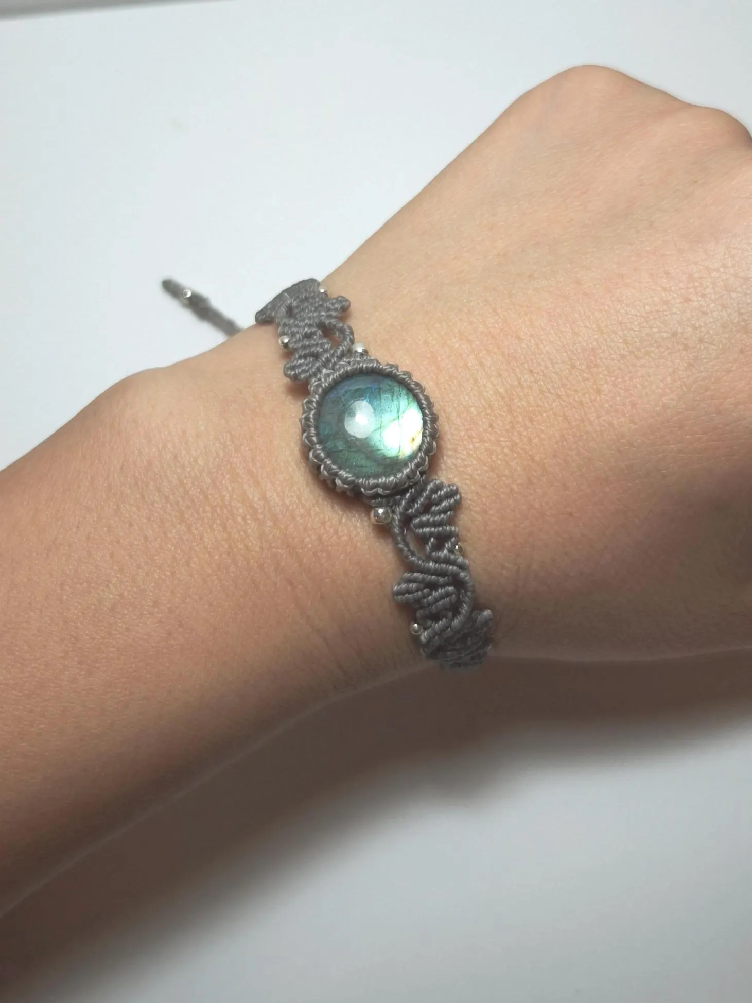Labradorite bracelet 