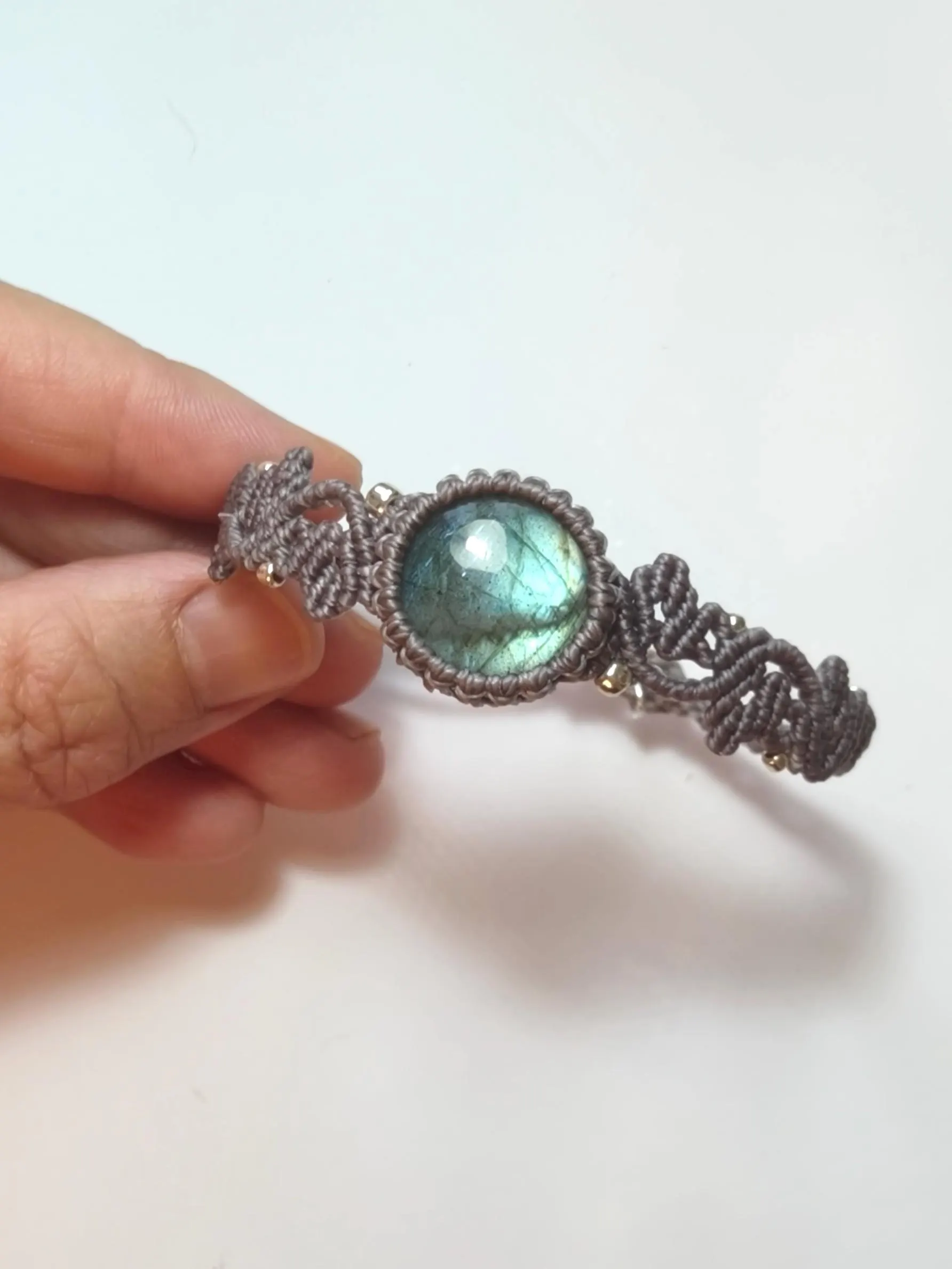 Labradorite bracelet 