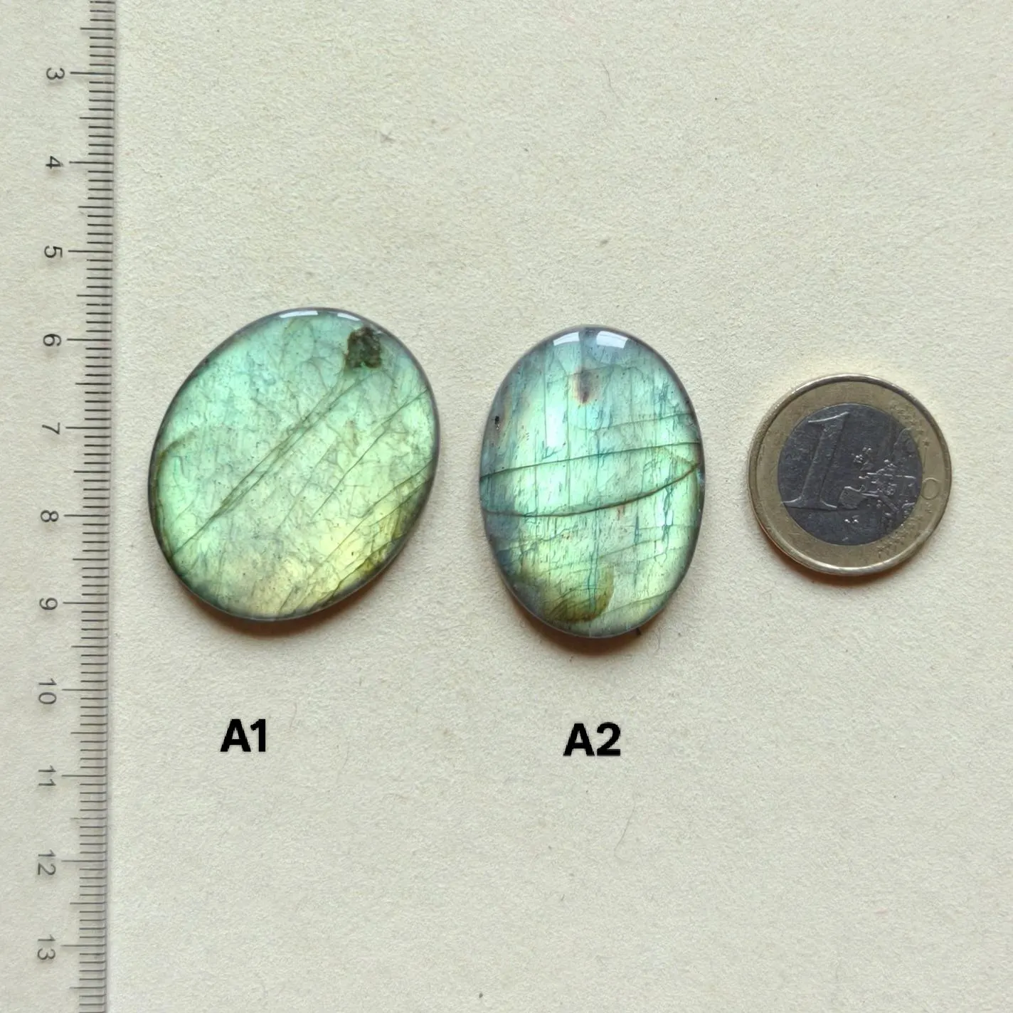 Large Labradorite Cabochons - Oval