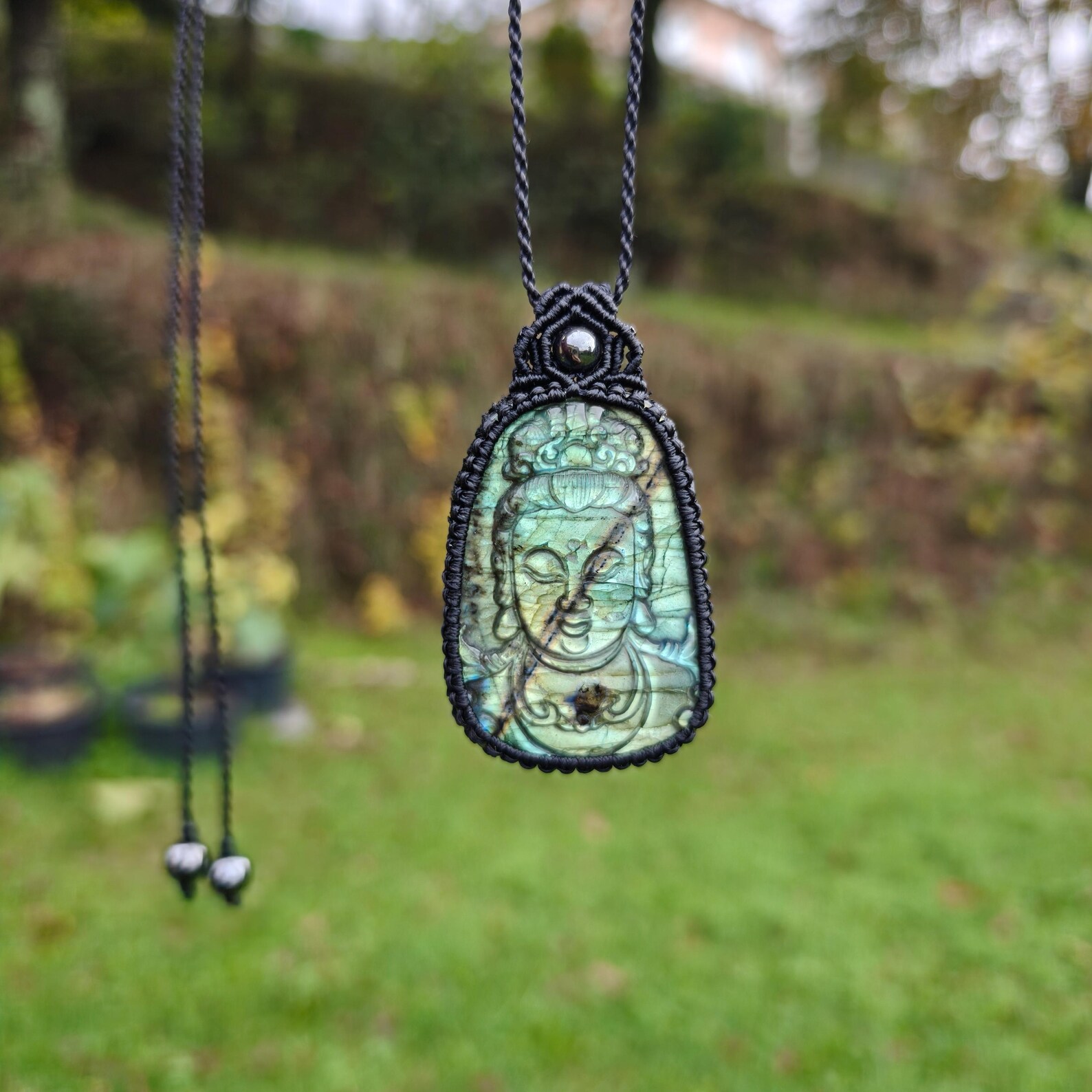 Buddha pendant necklace