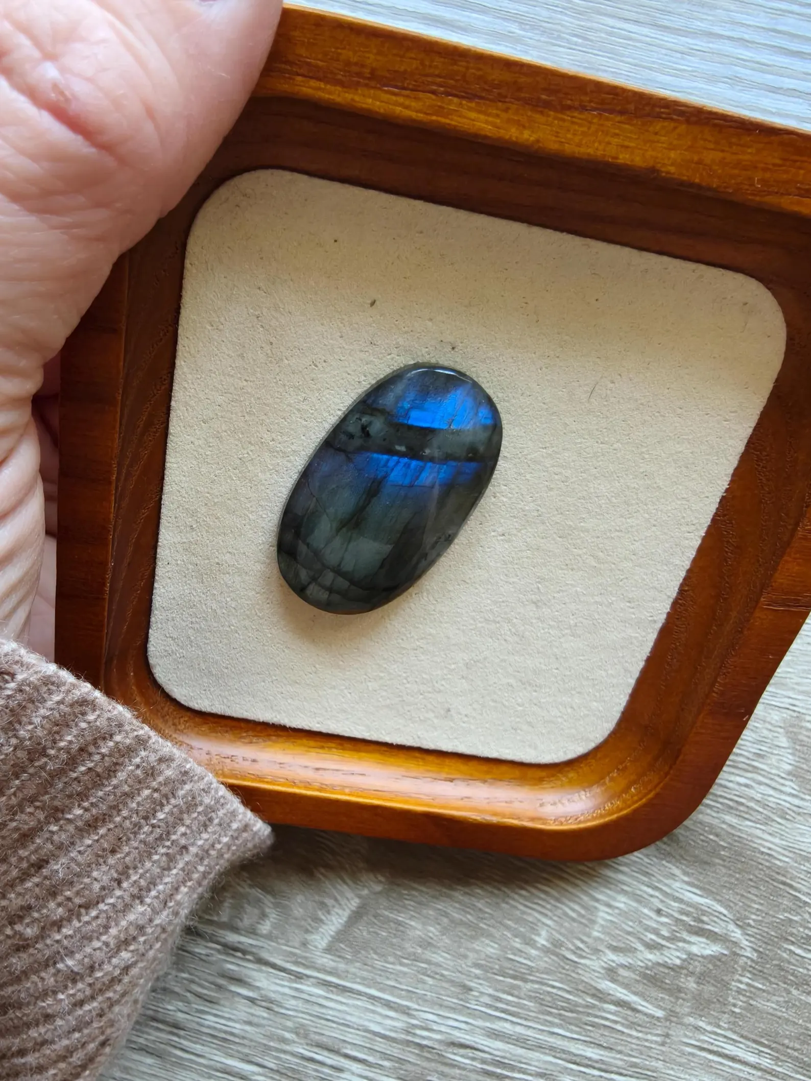 Rare Triple Flash Labradorite 