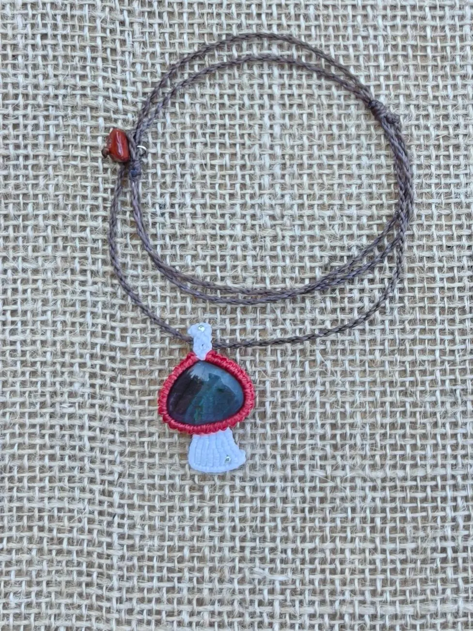 Mushroom Necklace