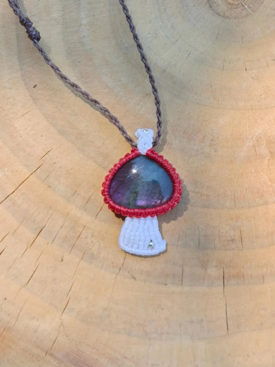 Mushroom Necklace