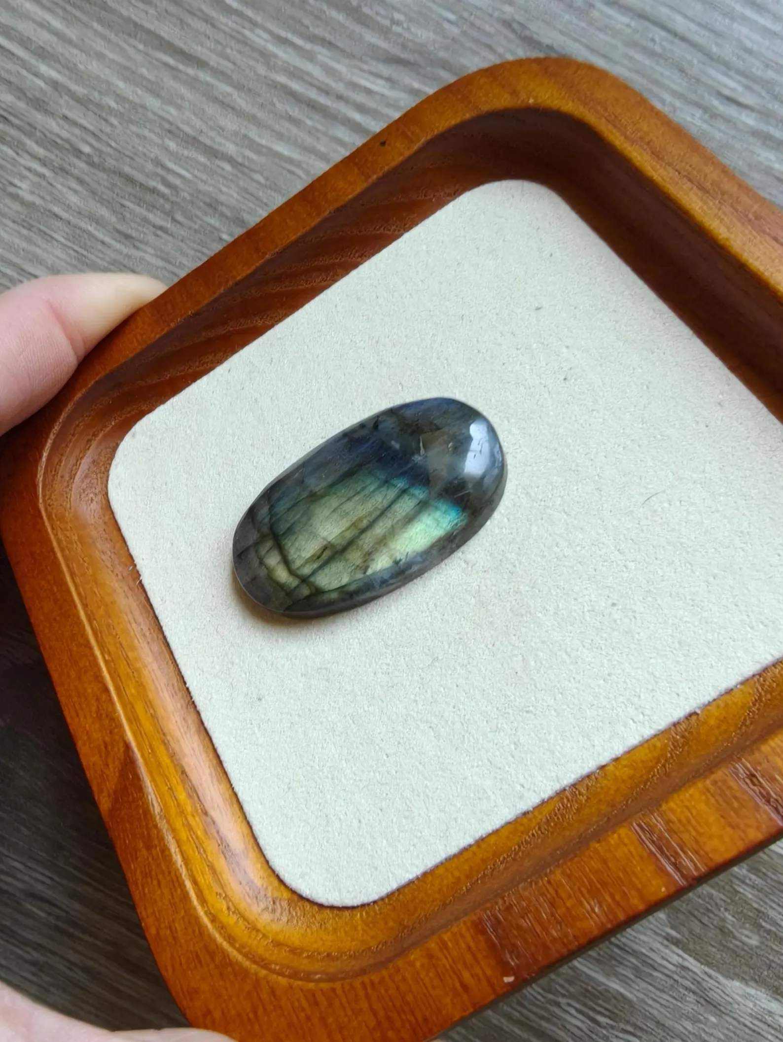 Rare Triple Flash Labradorite 