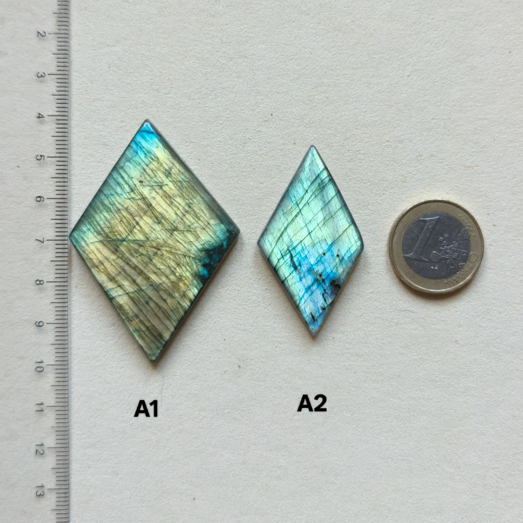 Diamond Shape Labradorite 