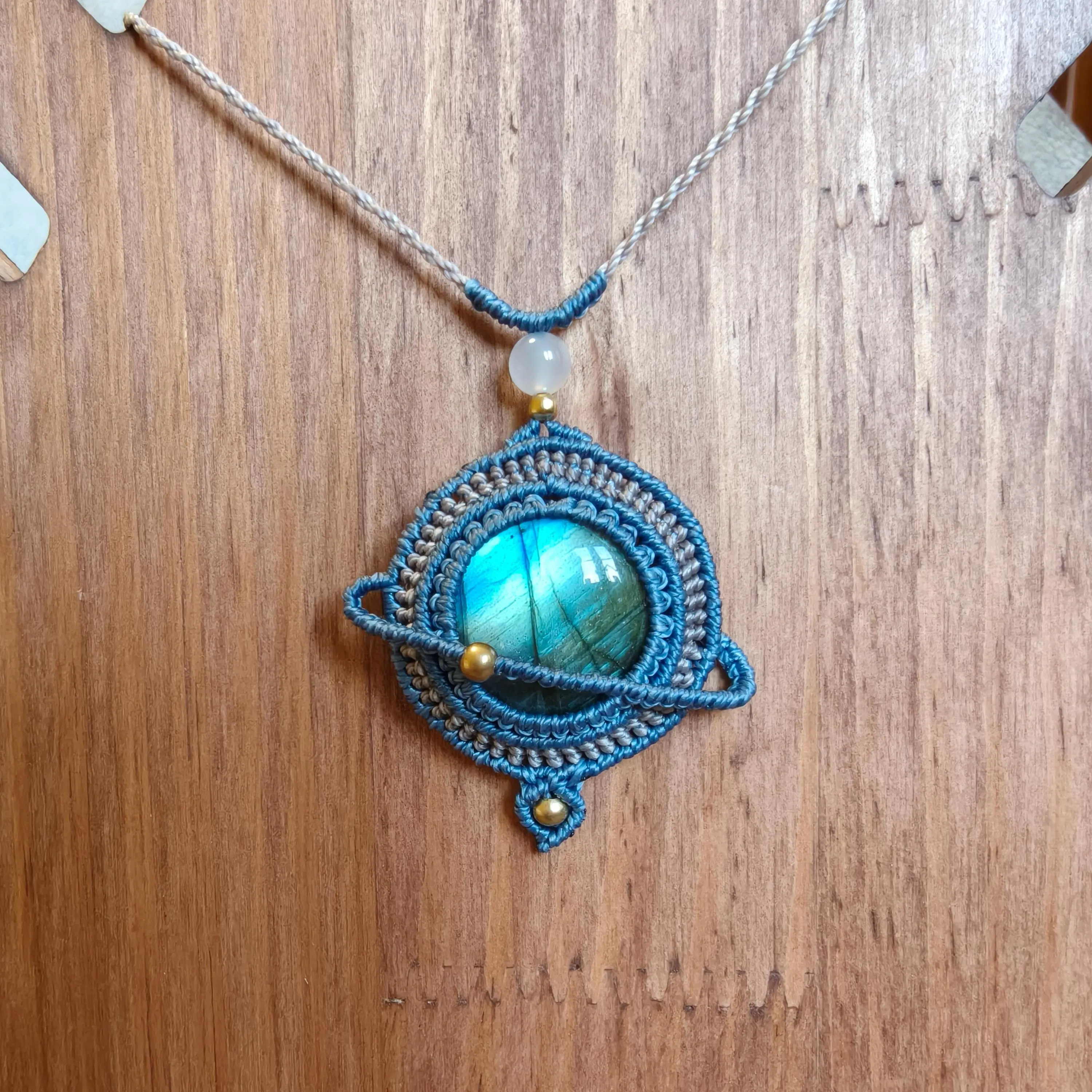 Blue Planet necklace 