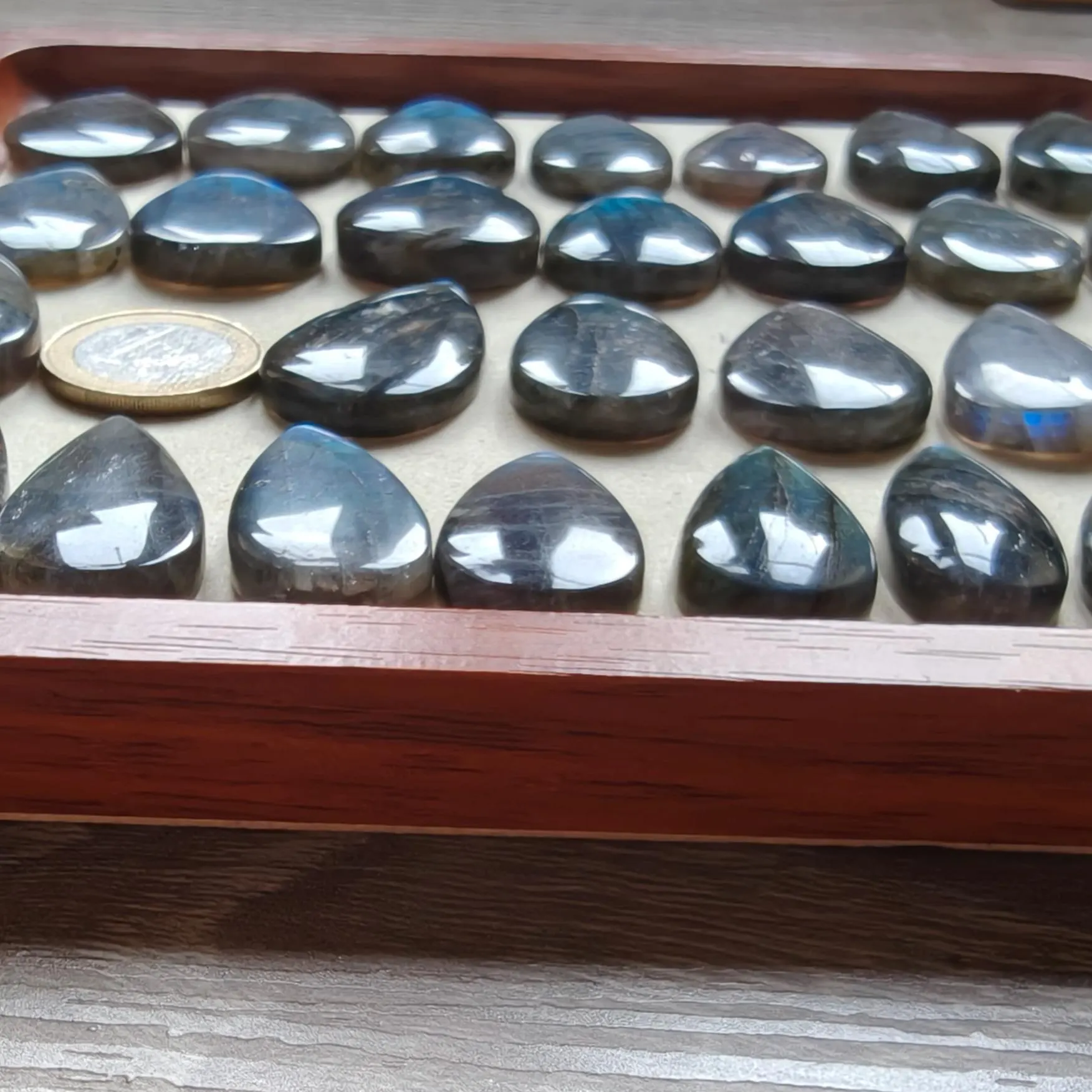 Teardrop Labradorite Cabochon