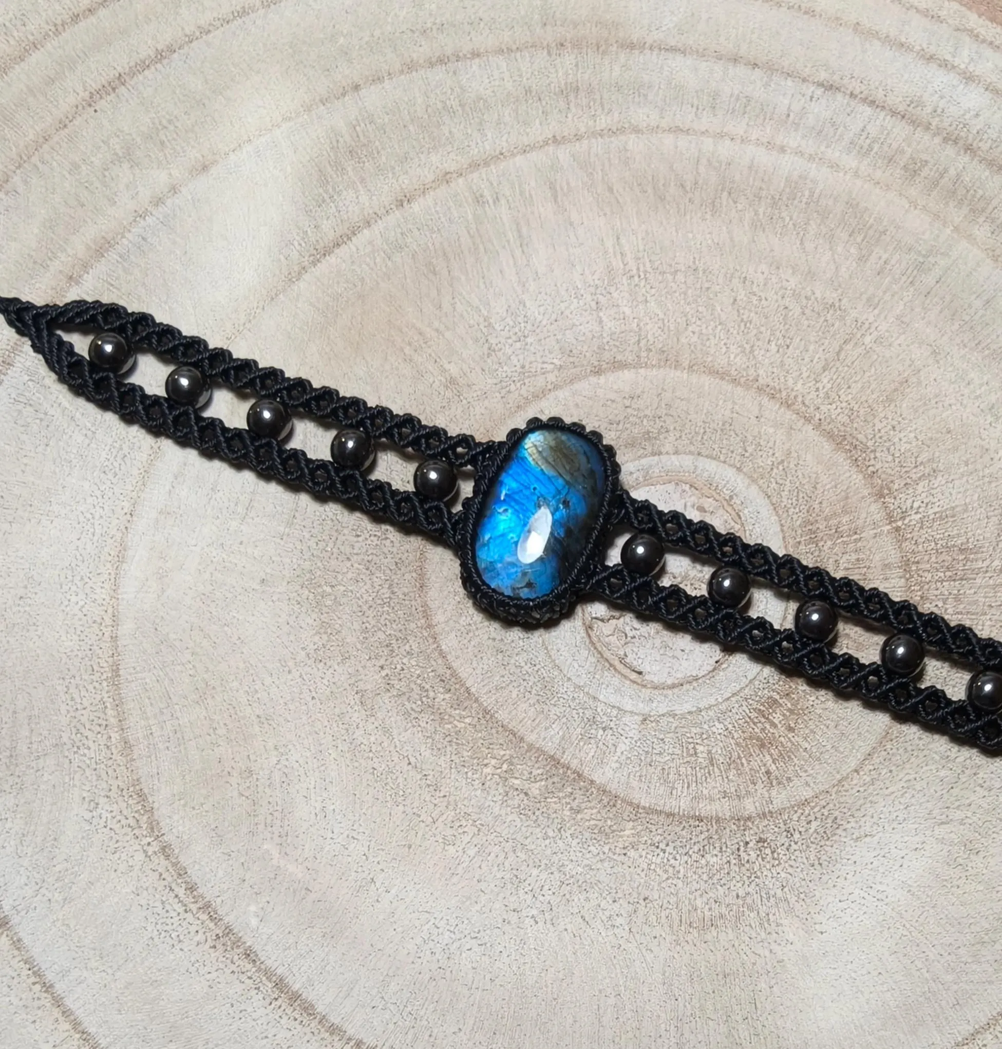 Labradorite bracelet 