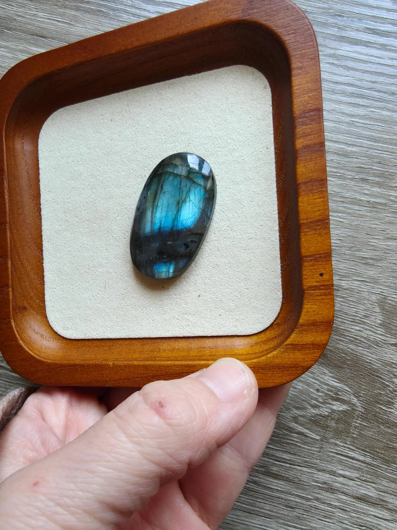 Rare Triple Flash Labradorite 